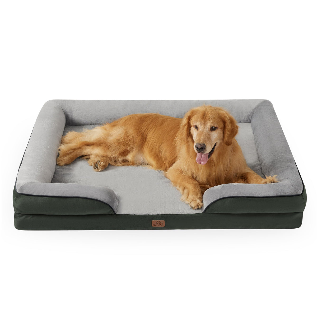 Bedsure Xxl Orthopedic Dog Bed - Washable Great Dane Dog Sofa Bed For Giant Dogs, Supportive Foam Pet Couch Bed With Removable W
