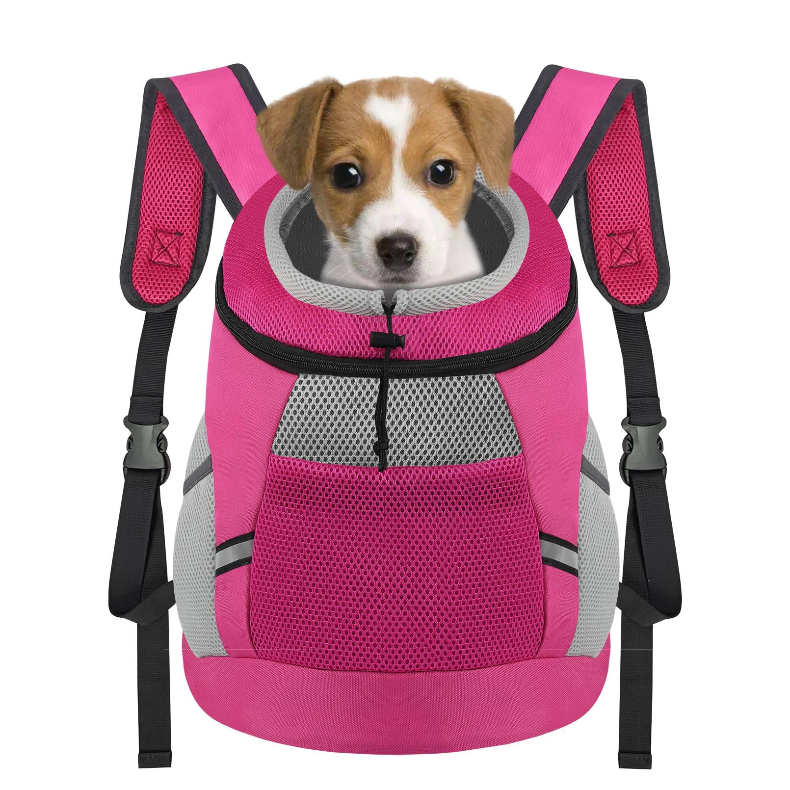 Smont Dog Backpack Carrier Pet Lightweight Dog Carrier Backpack Small Dog Front Backpack Breathable Dog Carriers For Small Dogs 