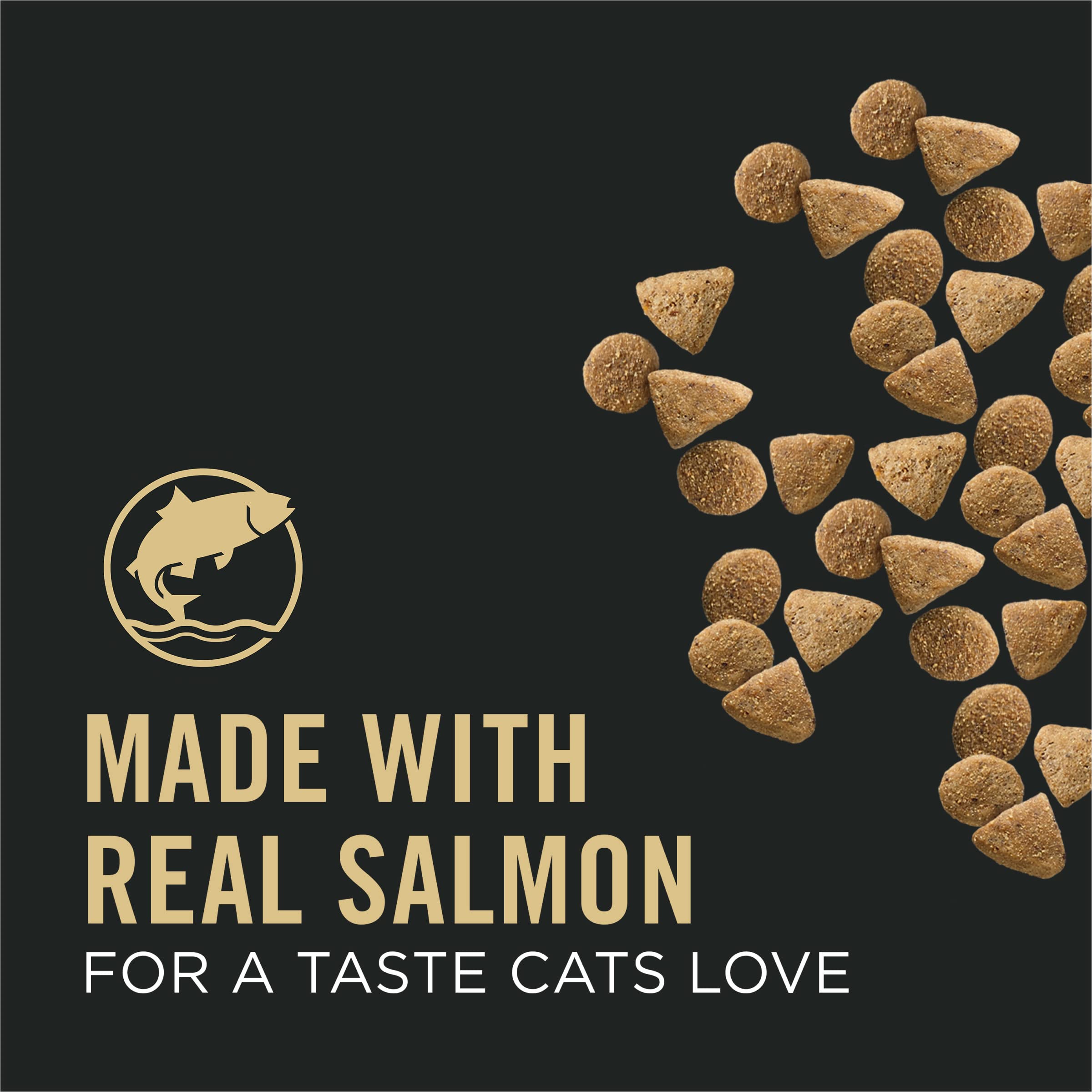 Purina Pro Plan Vital Systems Salmon and Egg Formula 4-in-1 Adult Dry Cat Food - 5 lb. Bag