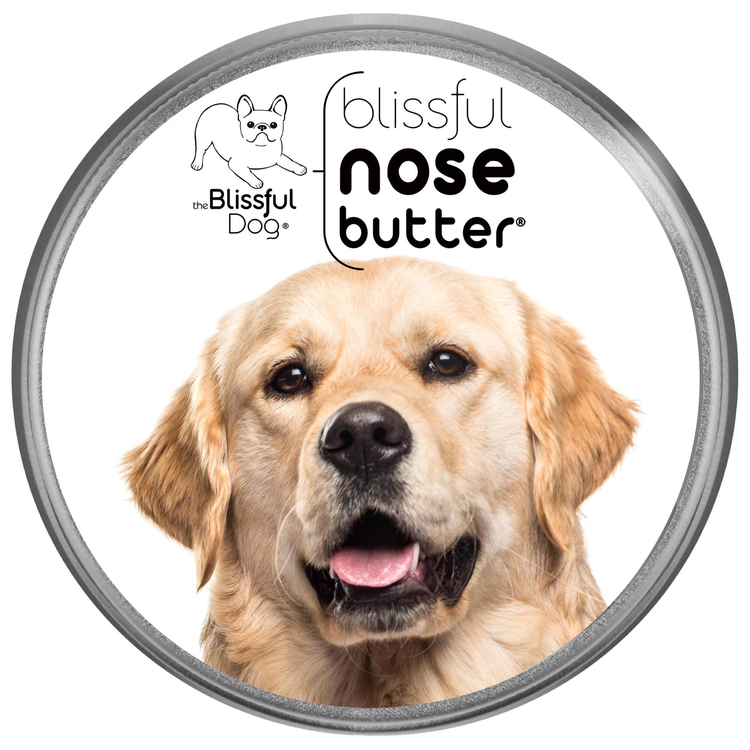 The Blissful Dog Golden Retriever Nose Butter, Versatile Dog Nose Balm for Dry Nose, Handcrafted Nose Moisturizer, Easy-to-Apply