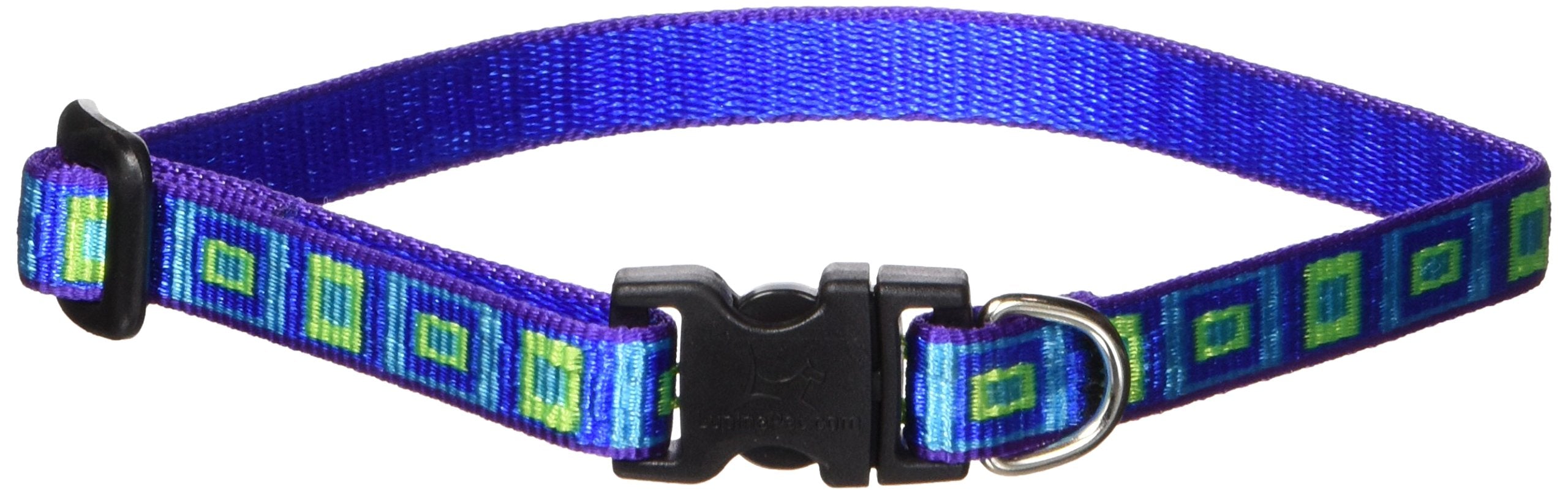 Lupinepet Originals 1/2' Sea Glass 10-16' Adjustable Collar For Small Dogs