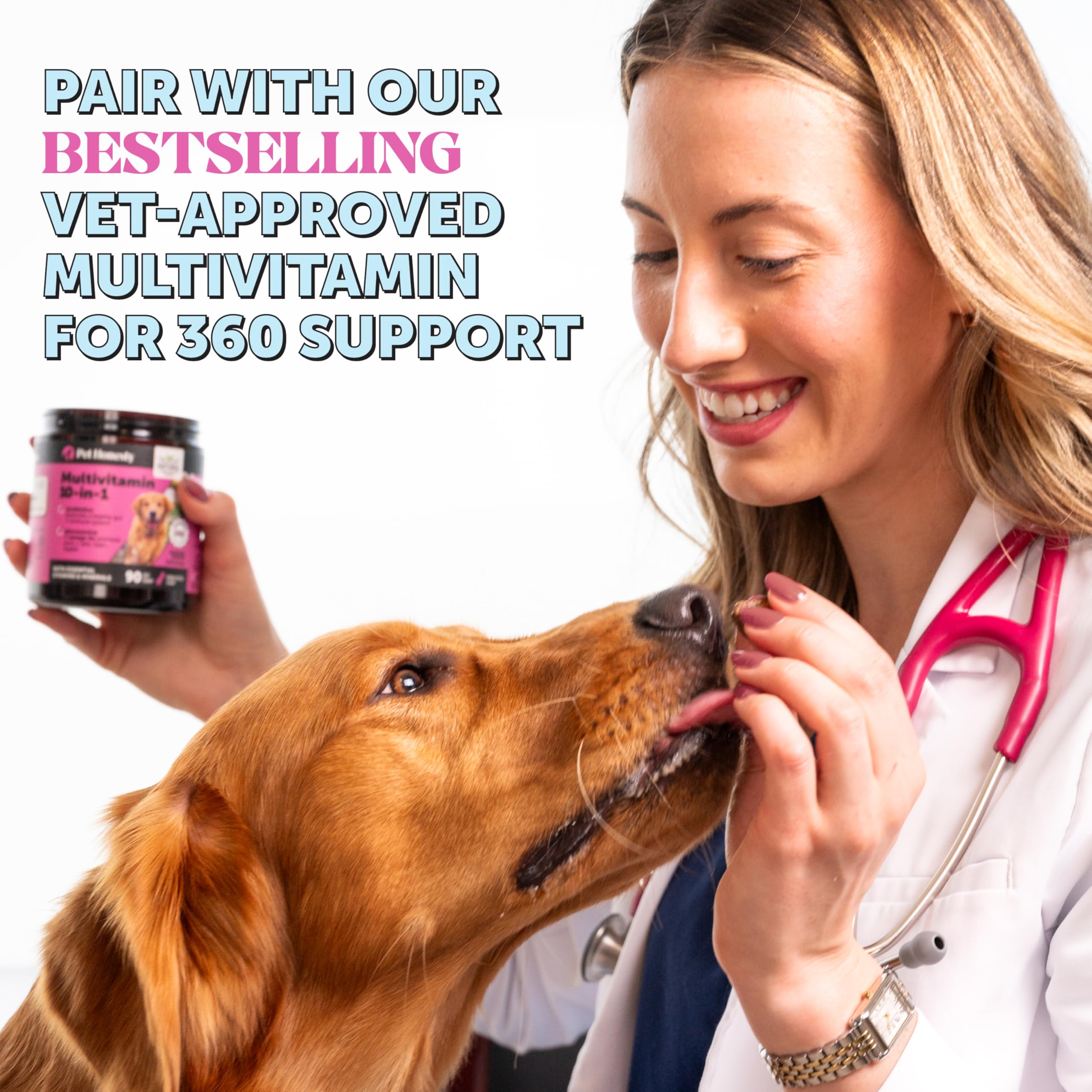 Wild Alaskan Salmon Oil, Omega-3 Fish Oil for Dogs and Cats, Fatty Acids, Salmon Oil for Dogs, Skin and Coat Health, Pure Dog Fo