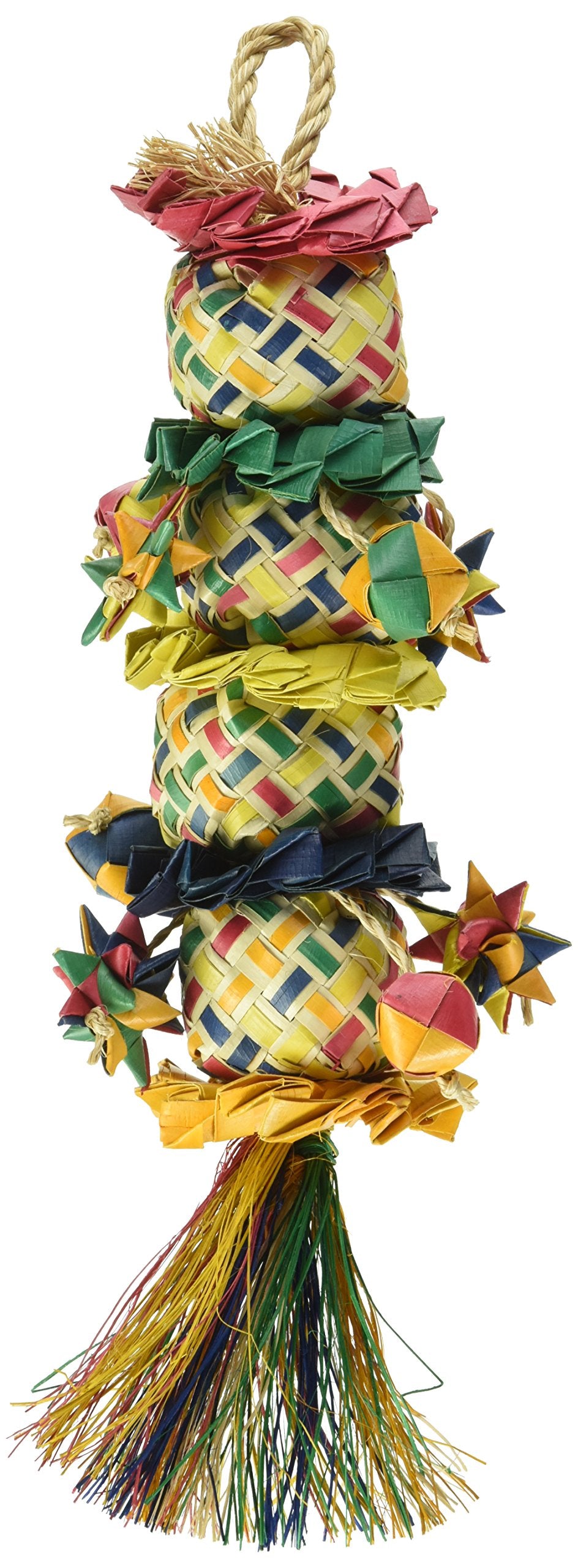 Planet Pleasures Flower Tower Bird Toy, Medium