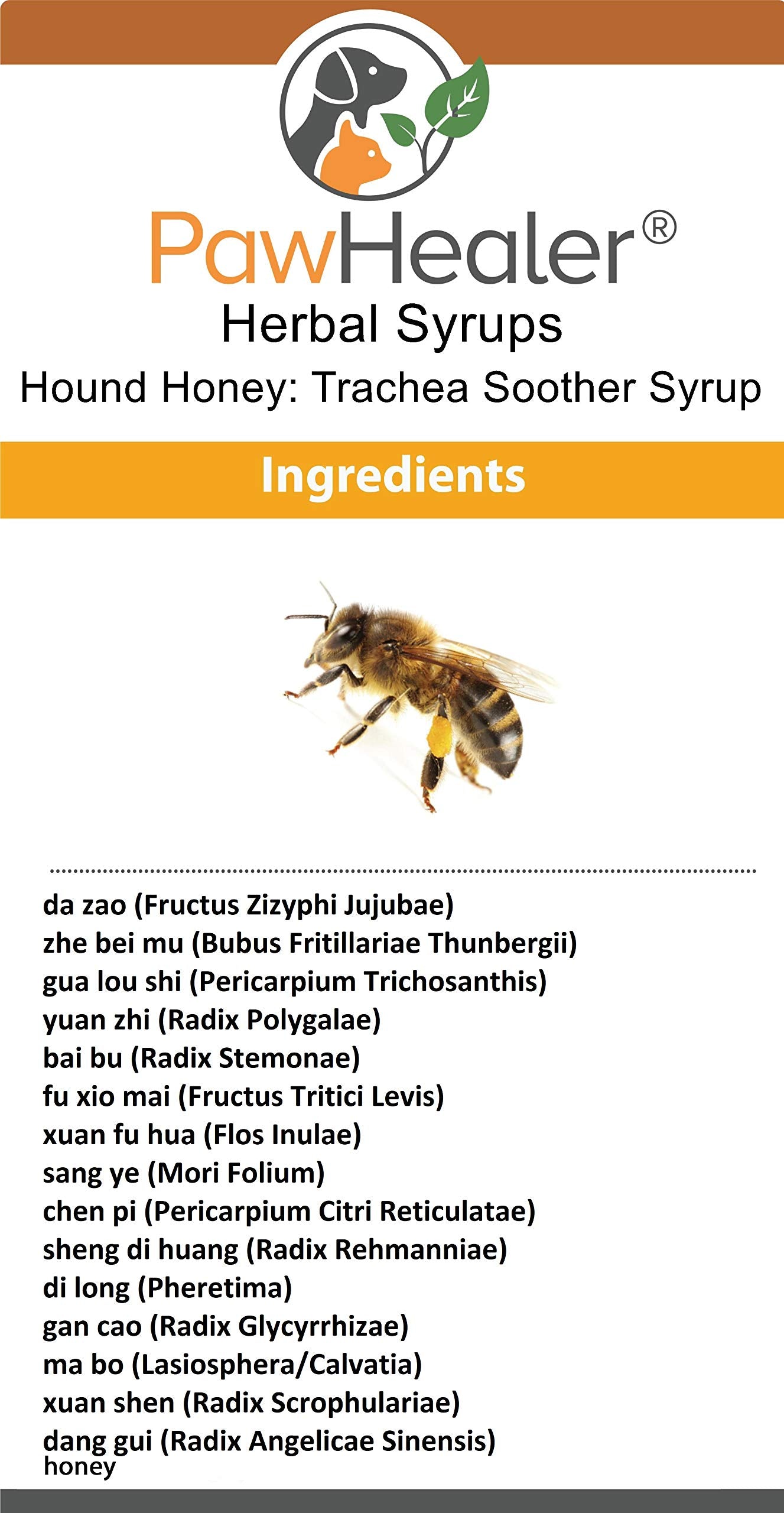 Trachea Soother Syrup BUNDLE with Trachea Support: Phlegm Heat - Natural Herbal Remedy for Symptoms of Collapsed Trachea for Dog