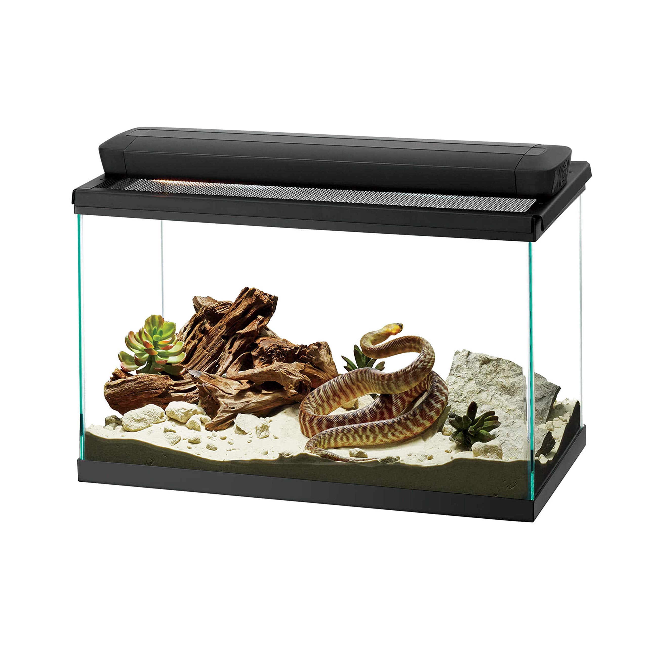 Zilla Pro Sol Customizable Light & Uvb Fixture For Reptile Terrariums, 20 Inches