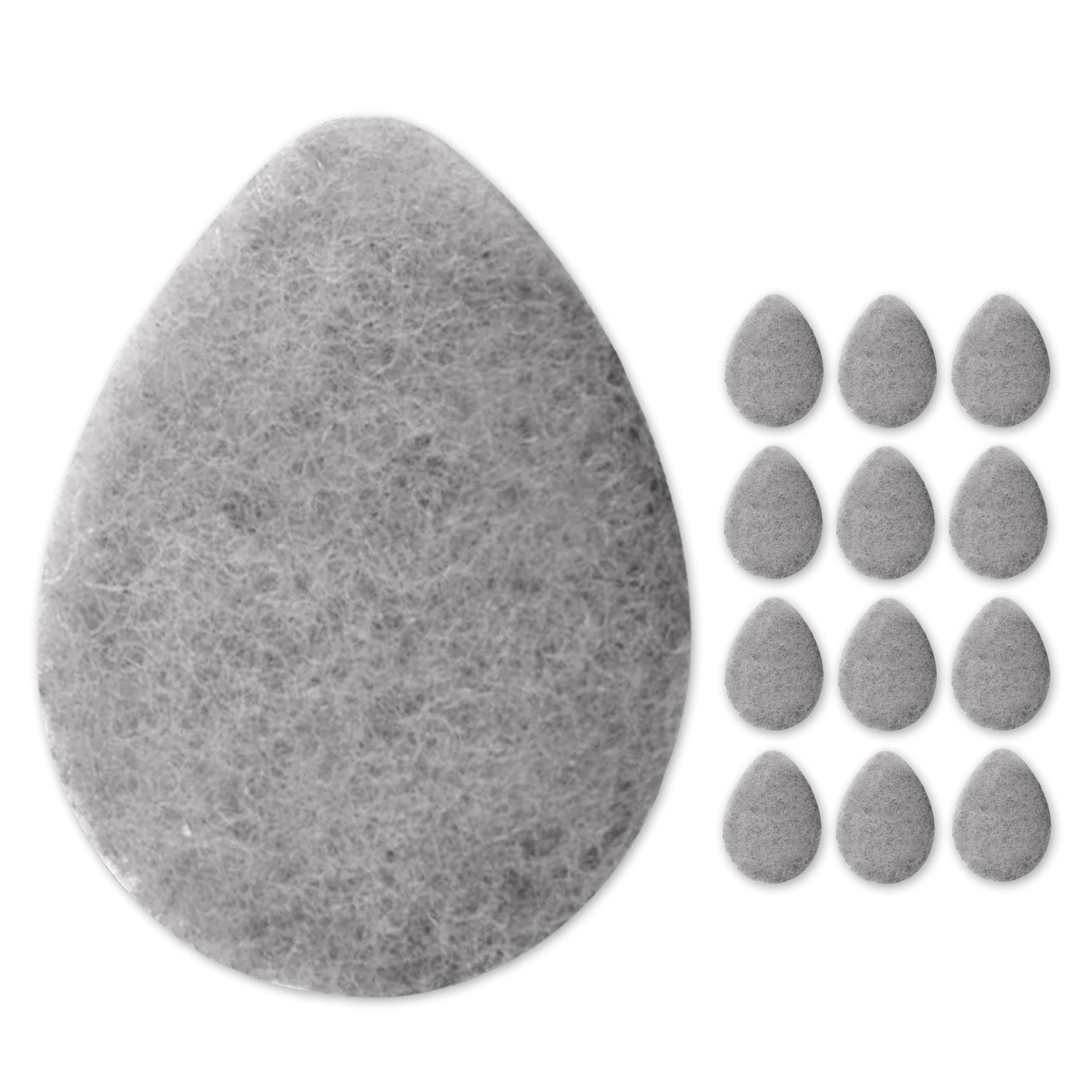 KOL Charcoal Exfoliating Face Scrubber Pads - 12 Count Disposable Loofah for Daily Cleansing and Makeup Removal