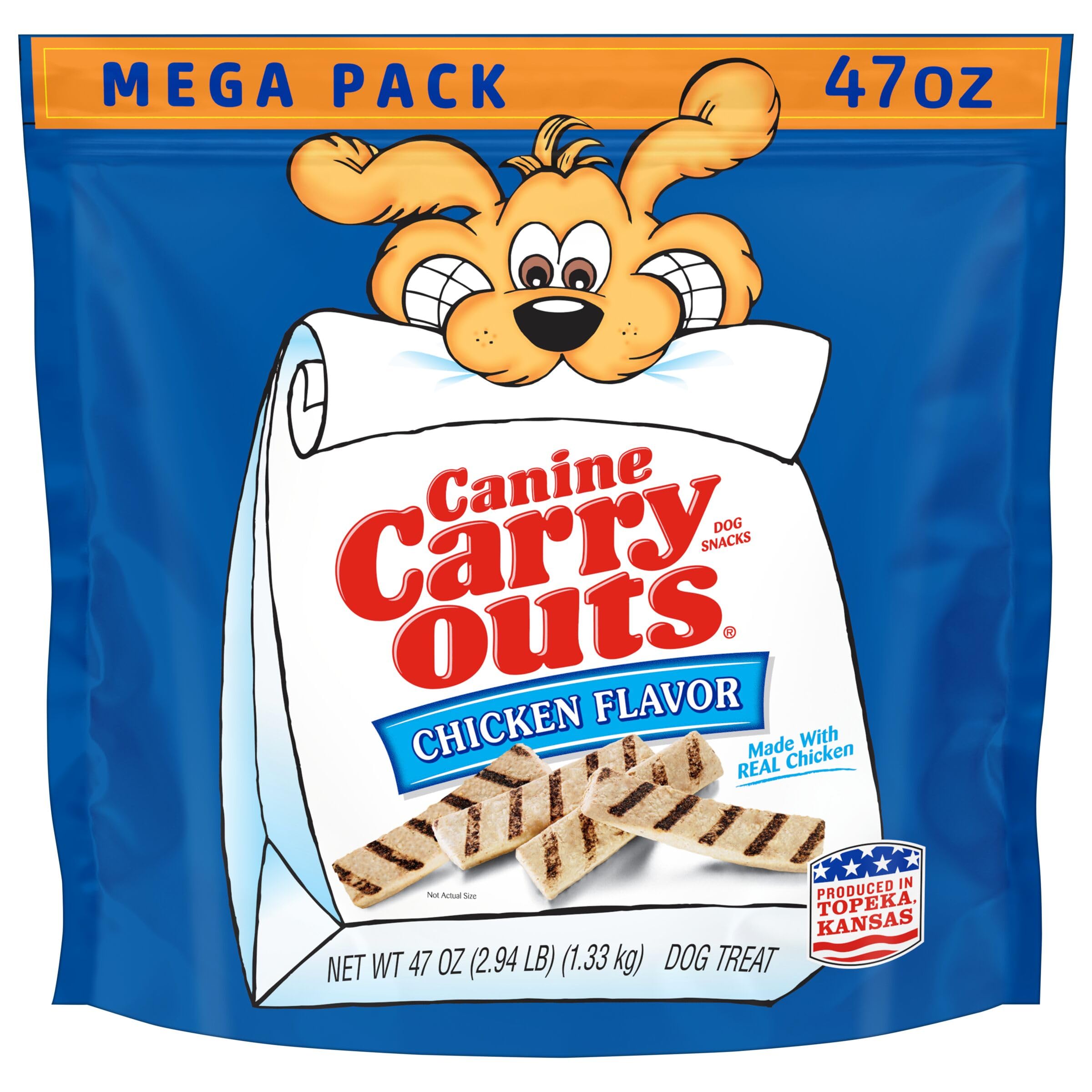 Canine Carry Outs Chicken Flavor Soft Dog Treats, 47 Oz. Bag