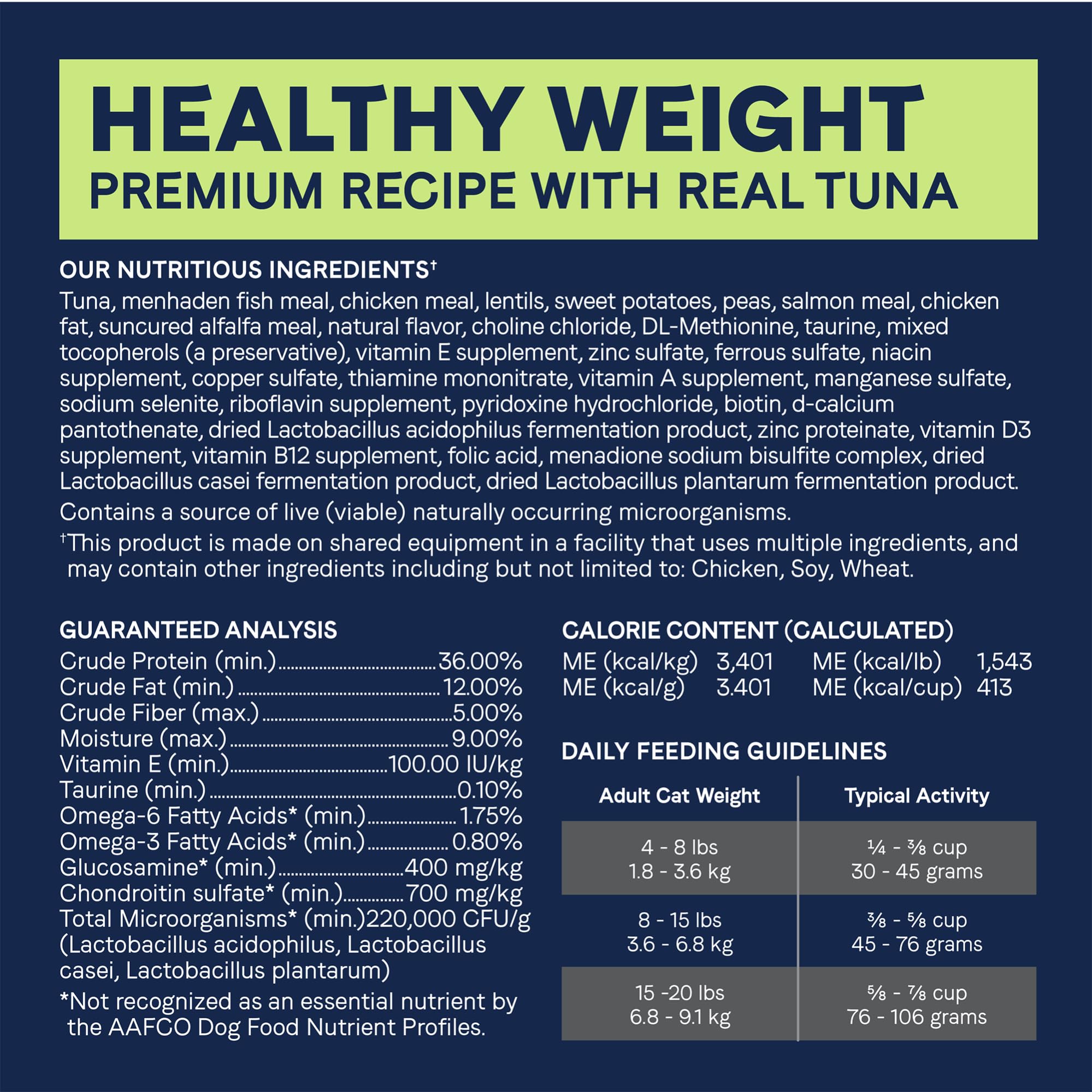 CANIDAE Pure Weight Management Cat Food, Grain Free, Real Tuna, 10 lbs
