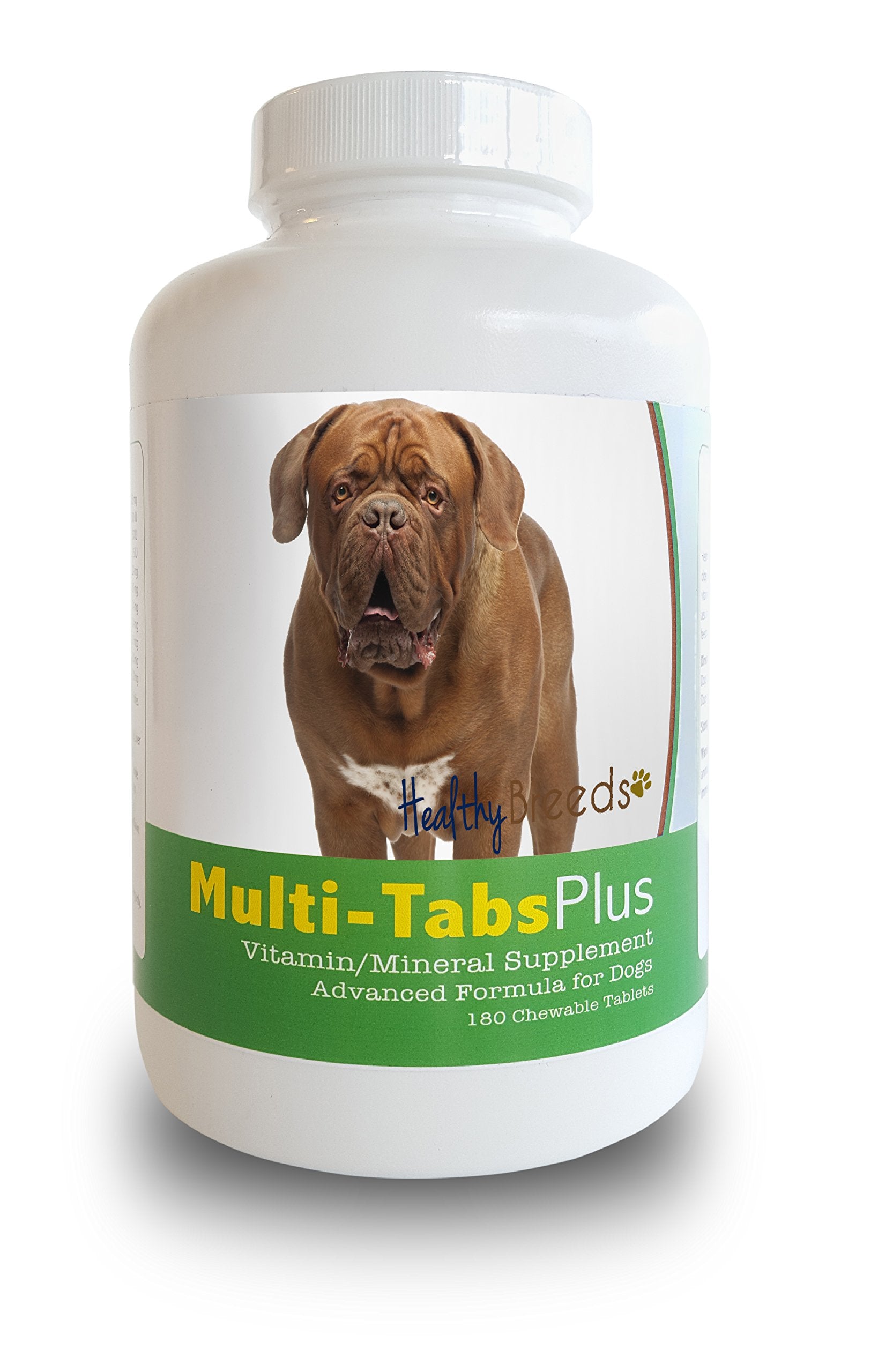 Healthy Breeds Dogue de Bordeaux Multi-Tabs Plus Chewable Tablets 180 Count