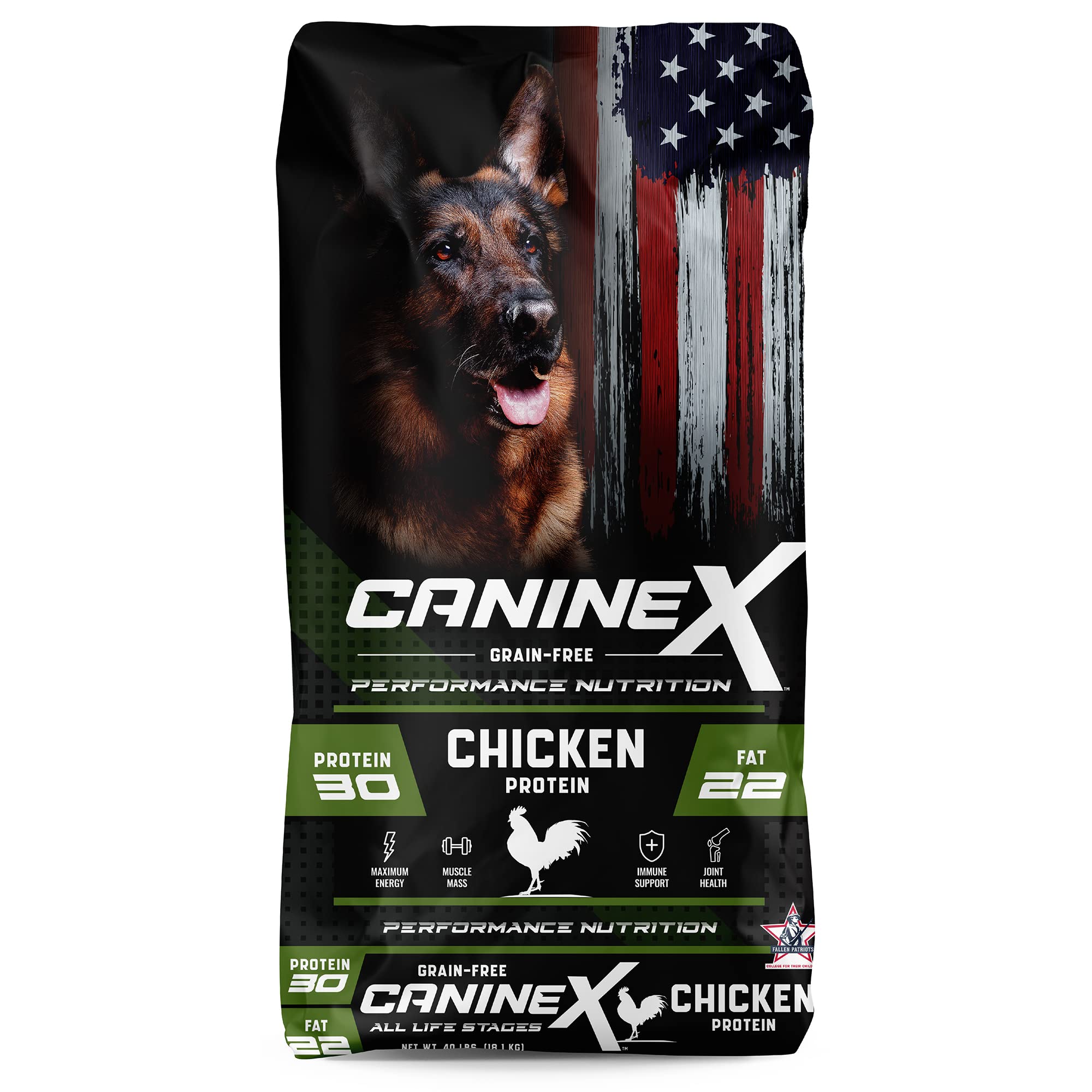 SPORTMiX CanineX Chicken Protein Grain-Free Dry Dog Food 40 lb
