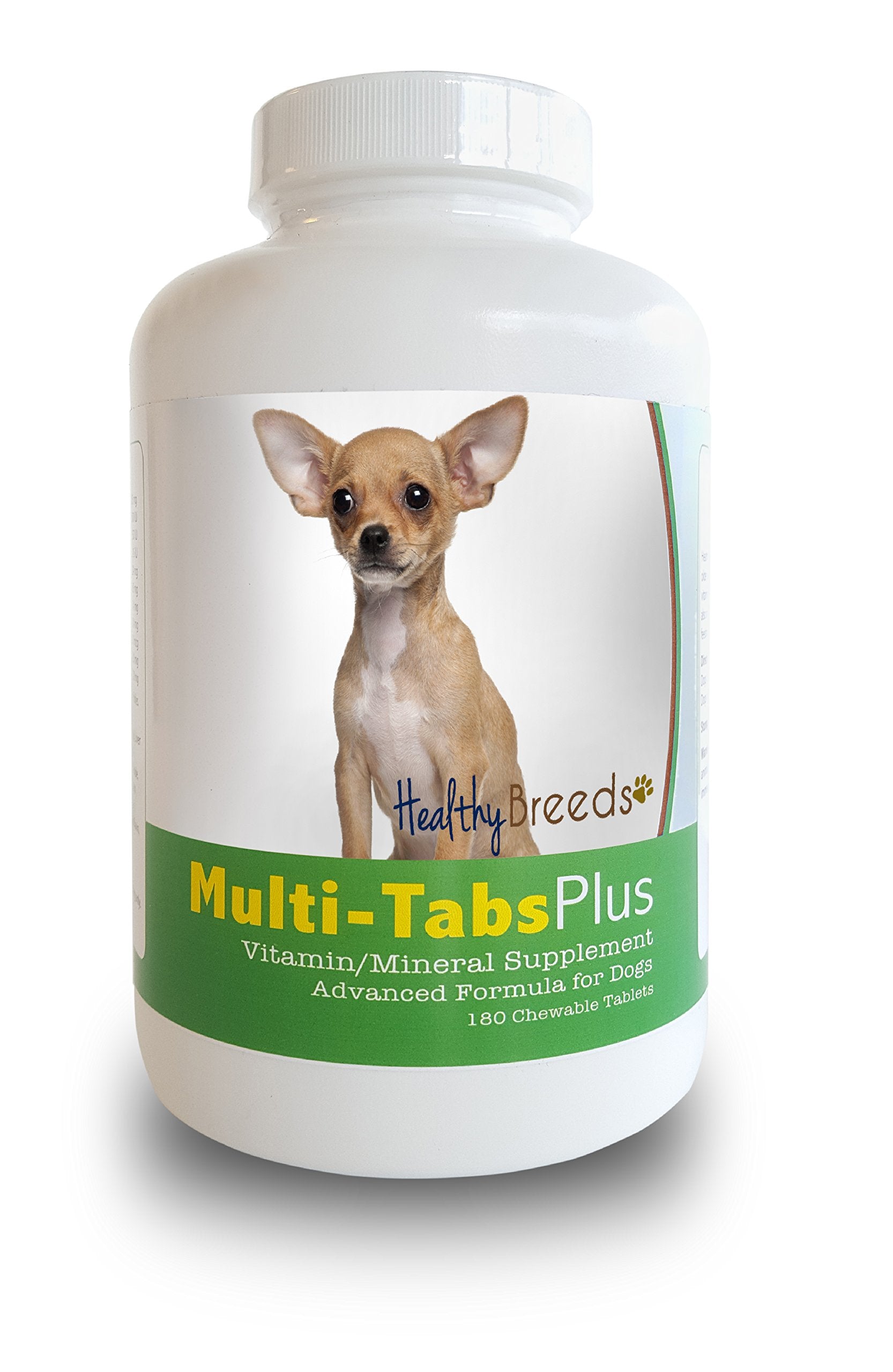 Healthy Breeds Chihuahua Multi-Tabs Plus Chewable Tablets 180 Count
