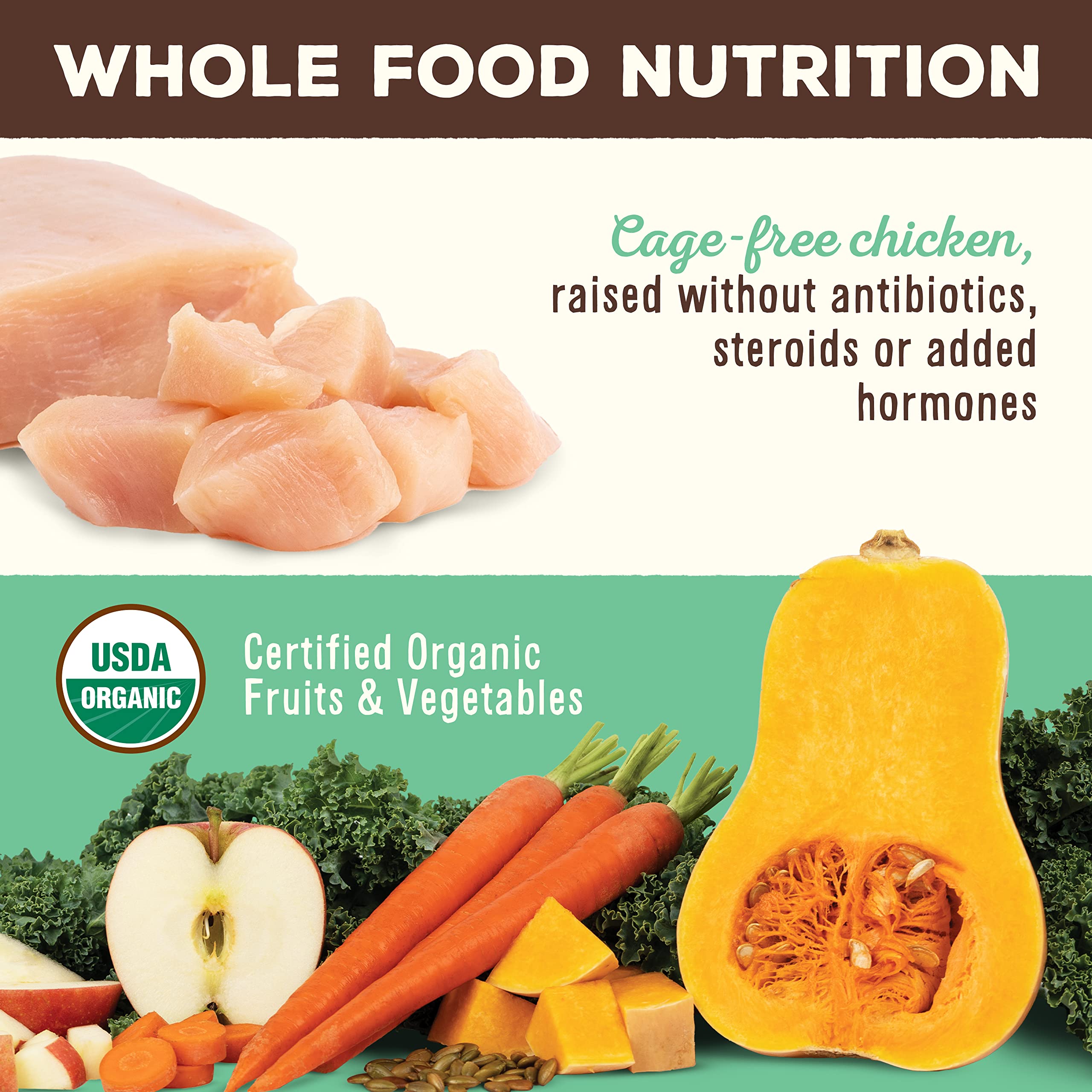 Primal Freeze Dried Dog Food Pronto, Chicken; Scoop & Serve, Complete & Balanced Meal; Also Use As Topper or Treat; Premium, Hea