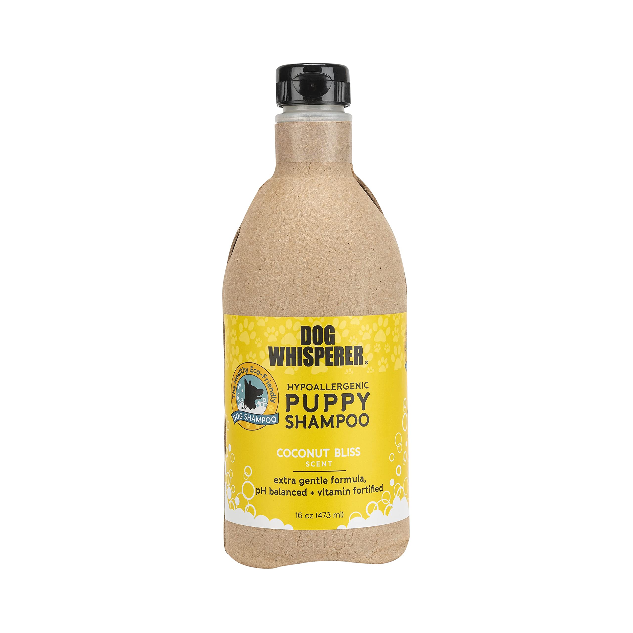 Dog Whisperer Hypoallergenic Puppy Shampoo By Yaya Organics | Gently Cleanses And Moisturizes With Organic Aloe Vera | Healthy +