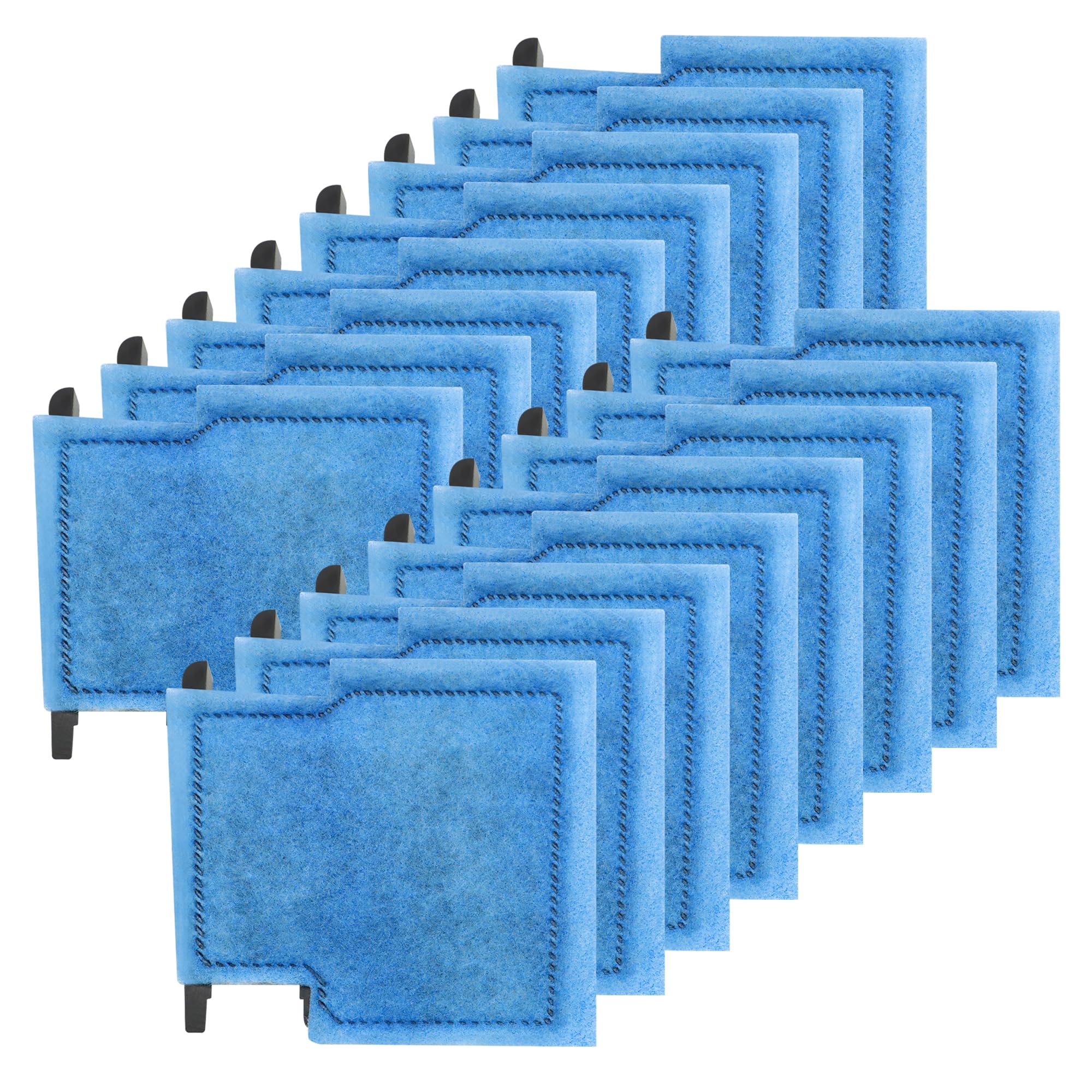 Pewyoke Aquarium Filter Cartridge Replacement Rite-Size A Filter Cartridges 24 Pack Compatible With Power Filters 75/100