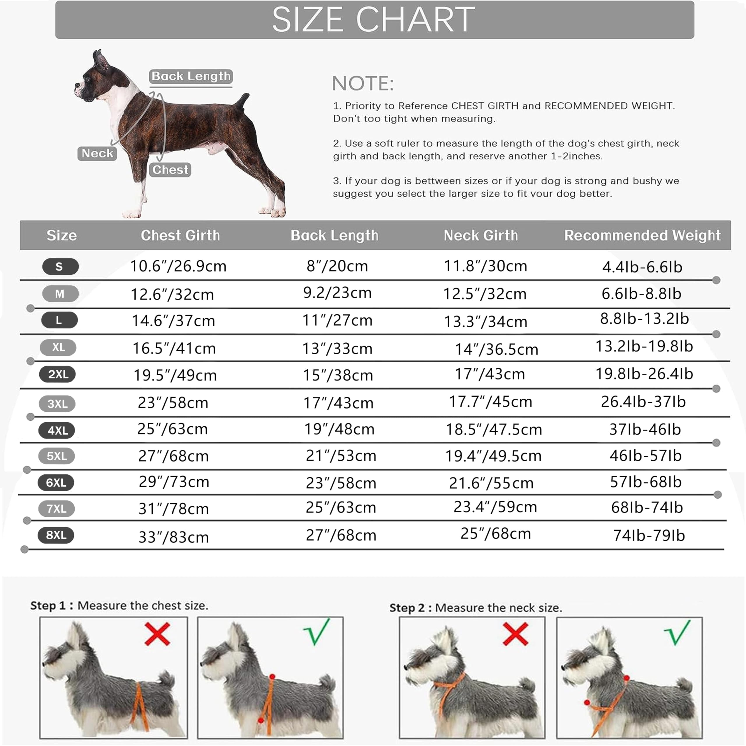 Polar Fleece Dog Jacket - Windproof, Warm, Padded Winter Coat for Small to 4XL Dogs, Red