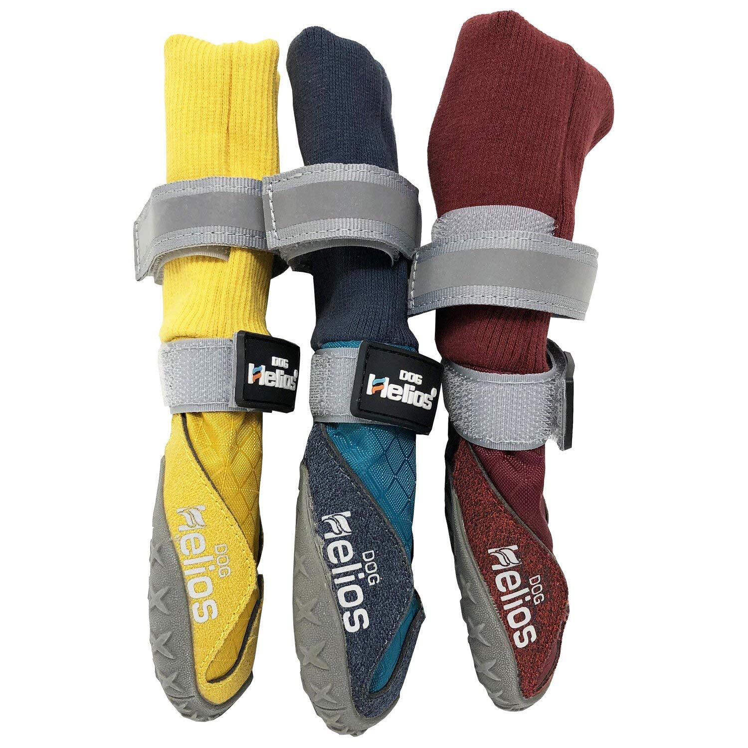 Dog Helios 'Traverse' Premium Grip High-Ankle Outdoor Dog Boots, X-Large, Blue