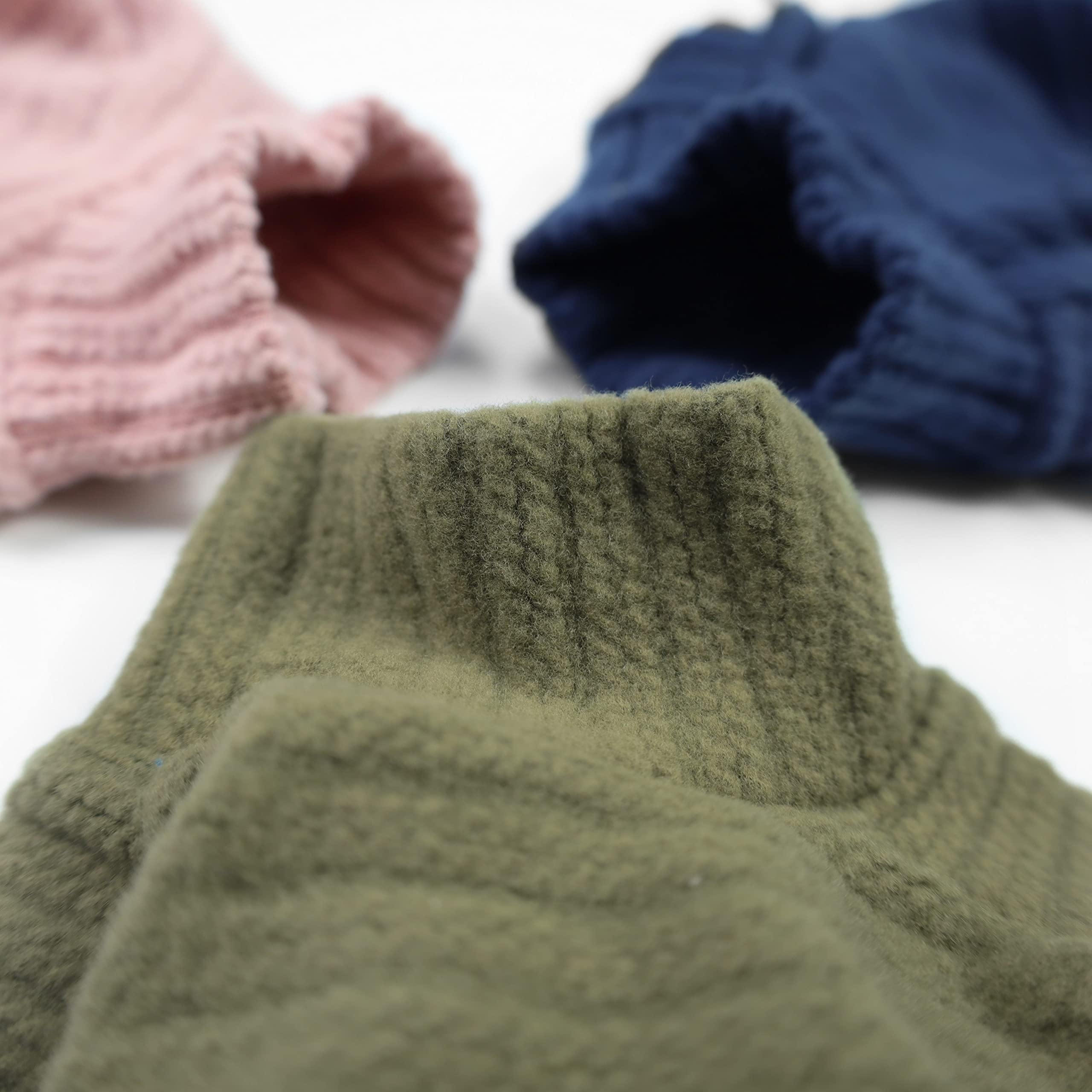 Fitwarm Turtleneck Knitted Dog Sweater Puppy Pajamas Thermal Doggie Winter Clothes Knitwear Pet Coats Cat Apparel Green Large