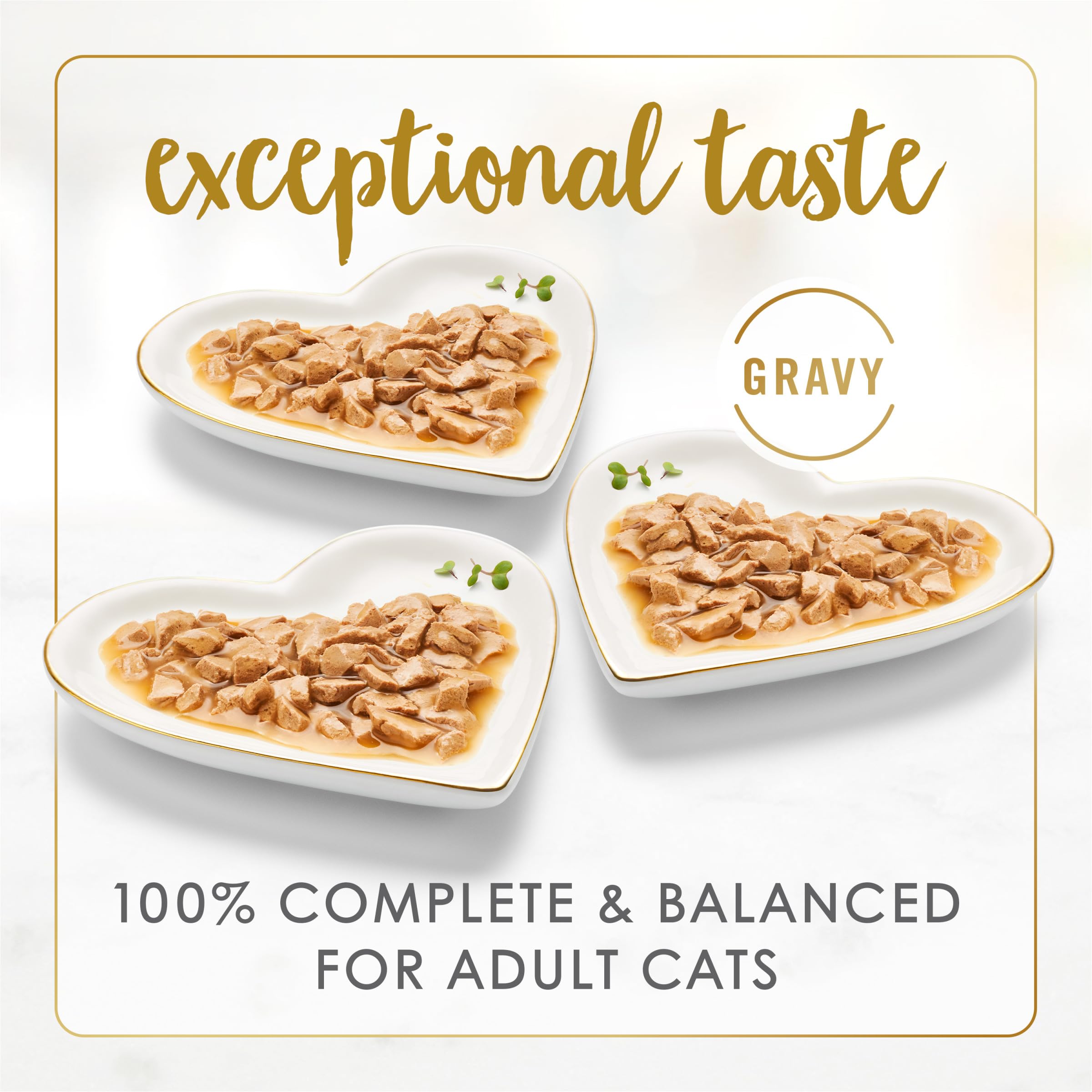 Purina Fancy Feast Gravy Lovers Poultry and Beef Gourmet Wet Cat Food Variety Pack - (Pack of 24) 3 oz. Cans