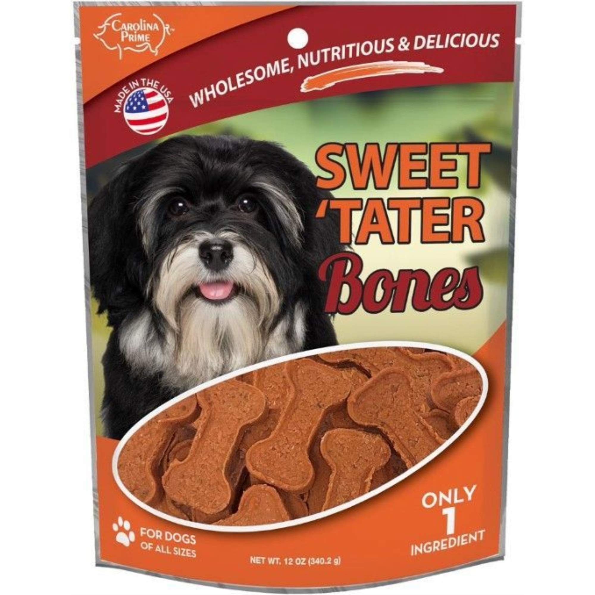 Carolina Prime Sweet Tater Bones Dog Treats