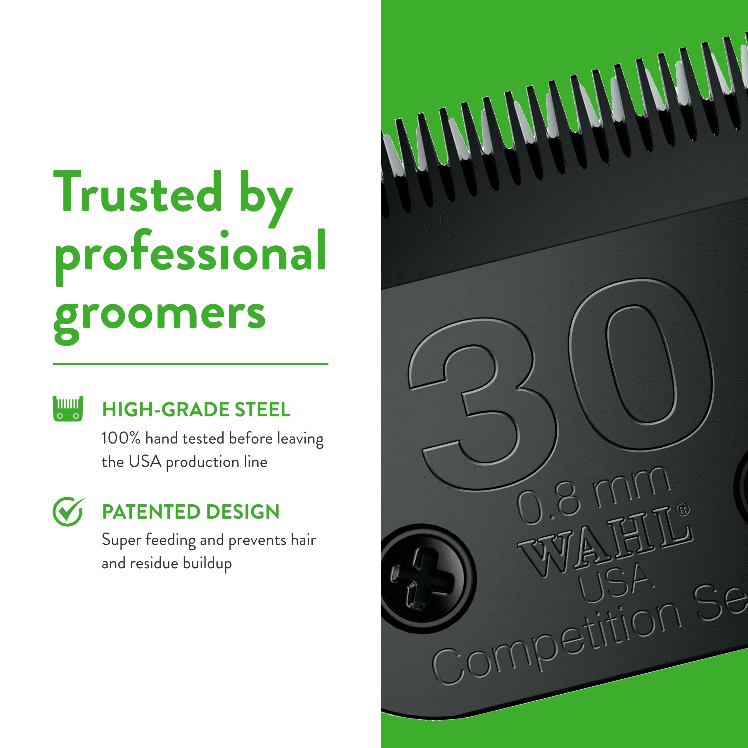 Wahl Professional Animal 30 Fine Ultimate Competition Series Detachable Blade With 1/32-Inch Cut Length (2355-500)