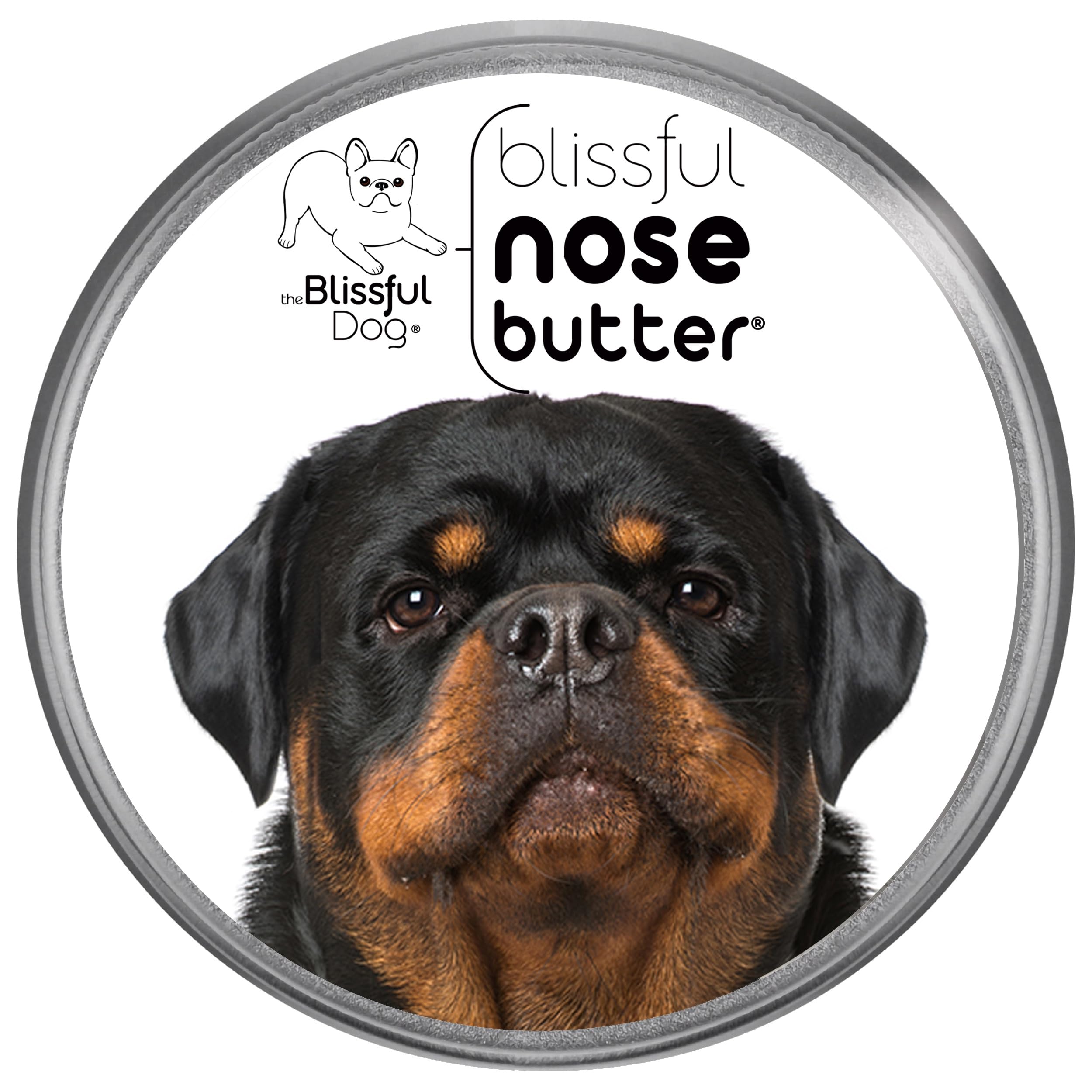 The Blissful Dog Rottweiler Unscented Nose Butter - Dog Nose Butter, 2 Ounce