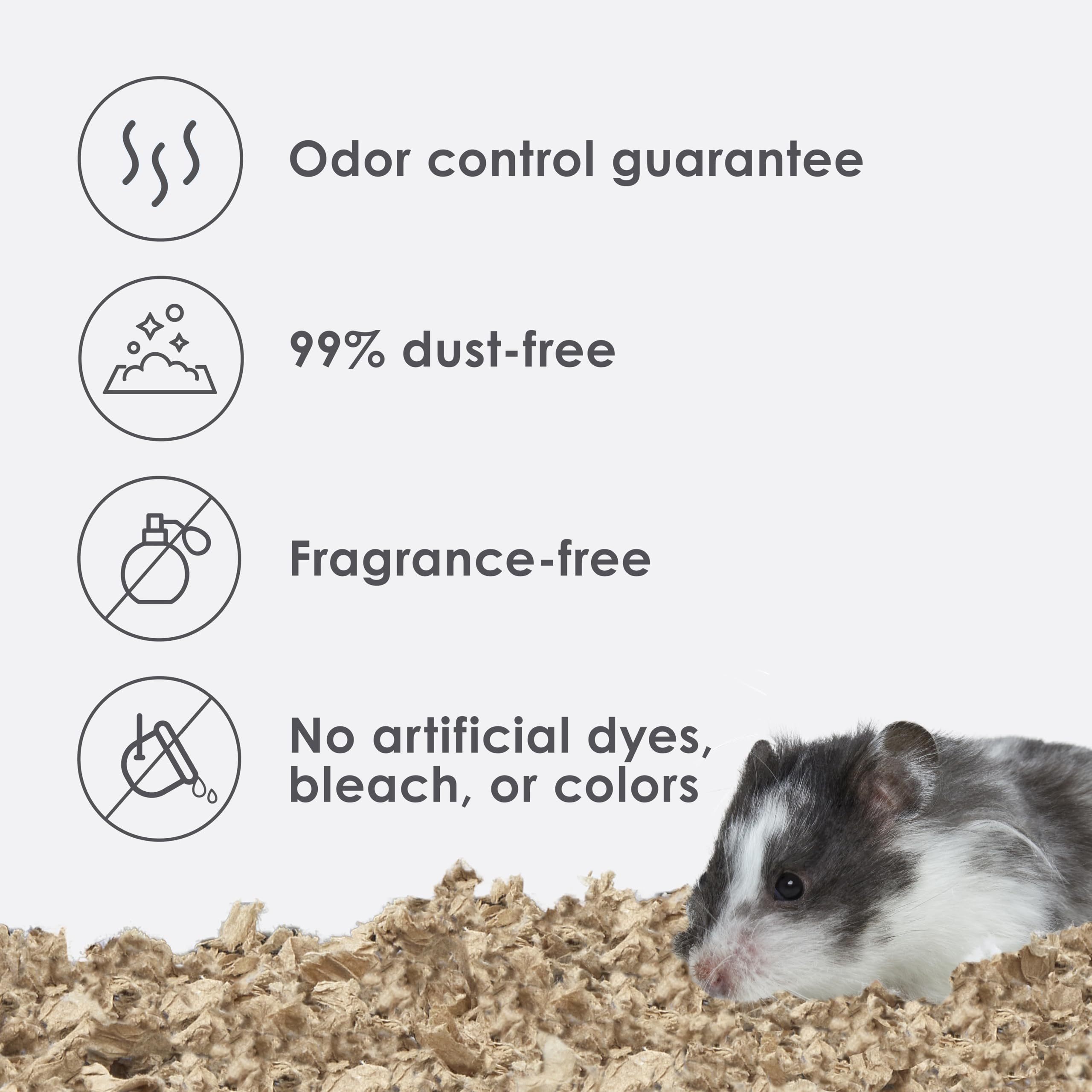 Kaytee Clean & Cozy Natural Paper Bedding, Made For Small Animals, 24.6 Liters