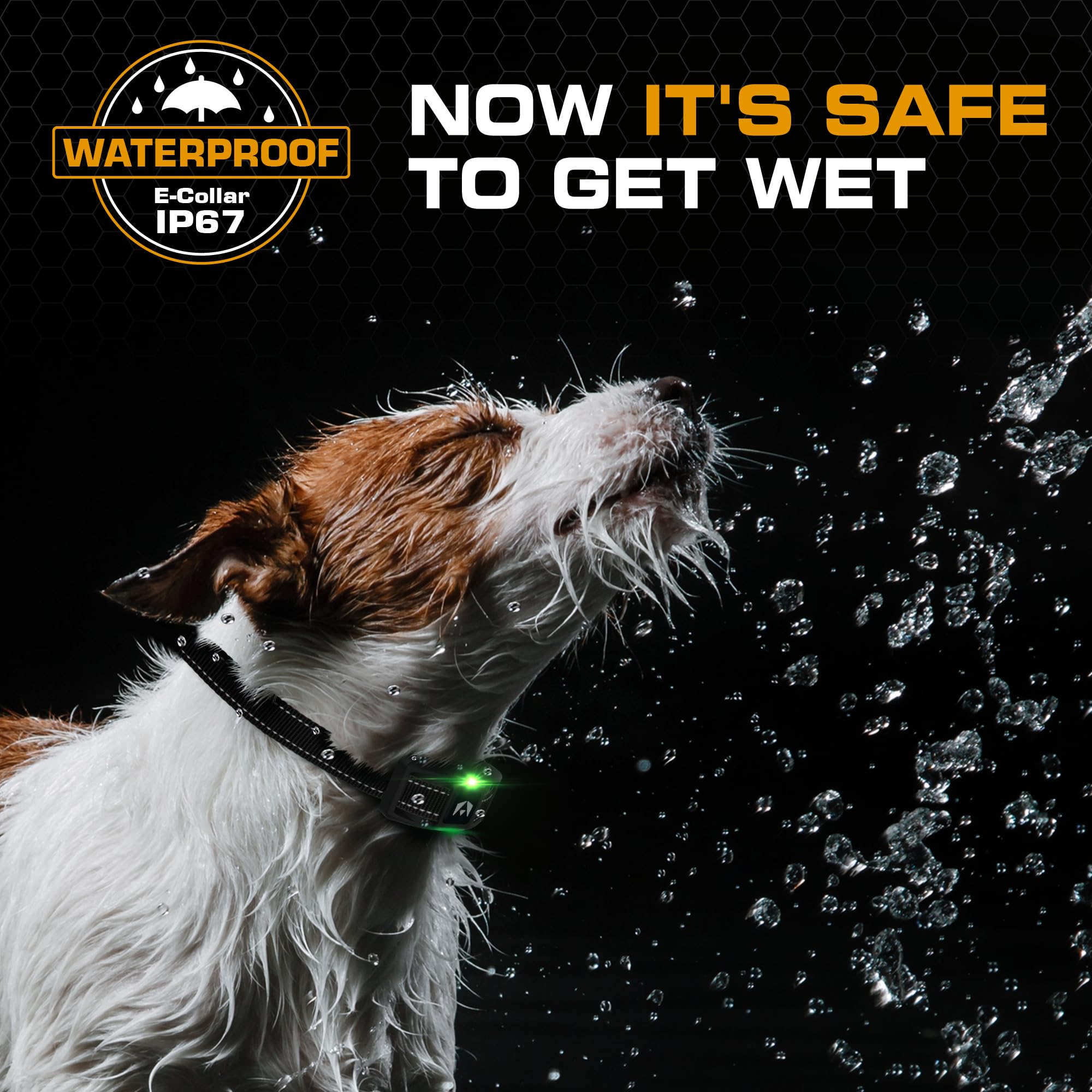 Invirox Dog Shock Collar [2024 Edition] 123 Levels Dog Training Collar With Remote 1100Yd Range E Collar For Dogs Training 100%