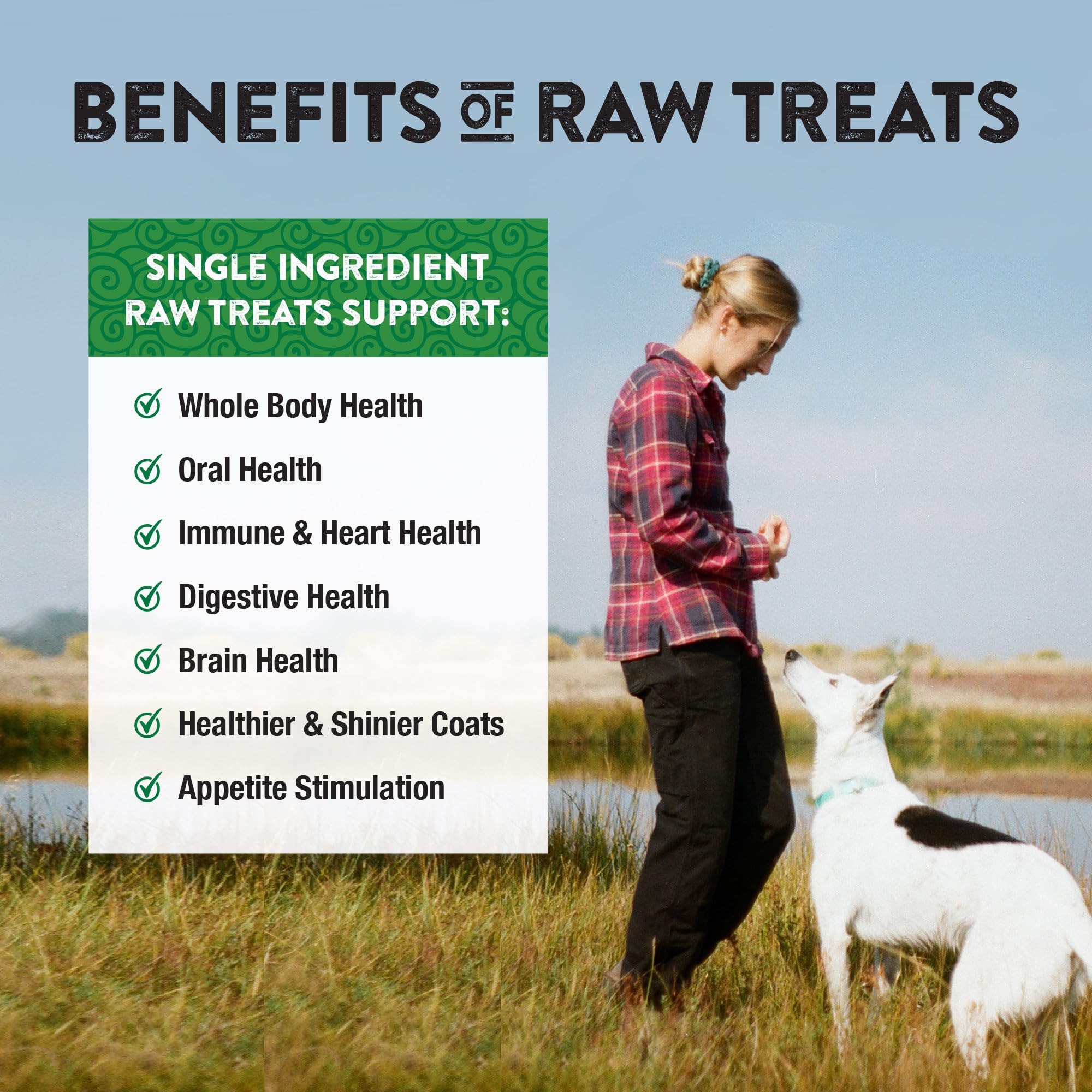 Northwest Naturals Freeze-Dried Lamb Liver Treats for Dogs & Cats - Healthy, All Natural, 3 Oz
