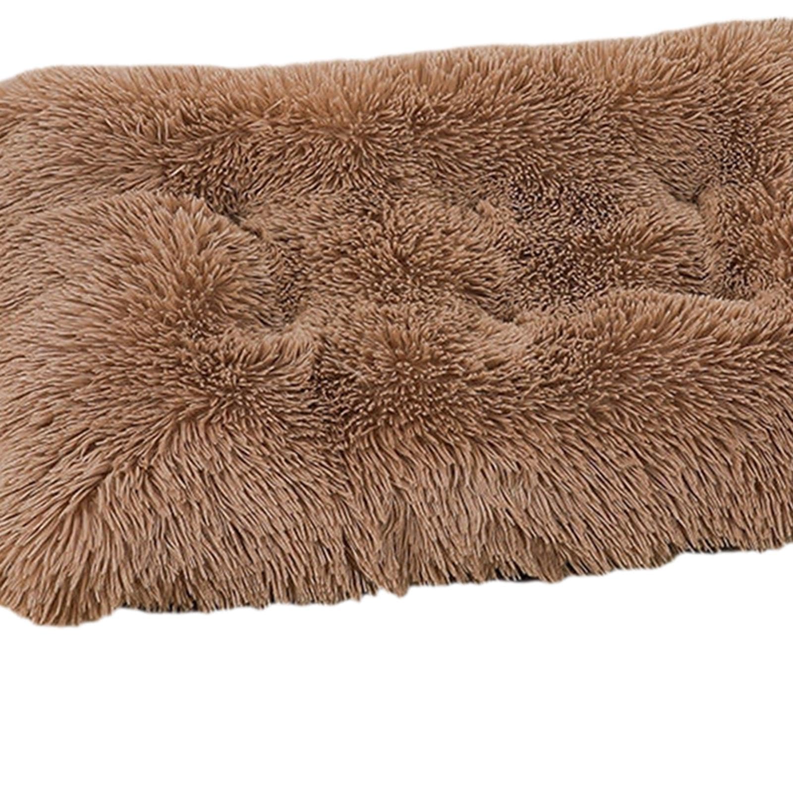APIRILY Kennel Mat Comfortable Home Practical Thickened Cat Dog Mat for Puppy Kitten M Khaki | Pet Supplies | Dog Supplies | Bed