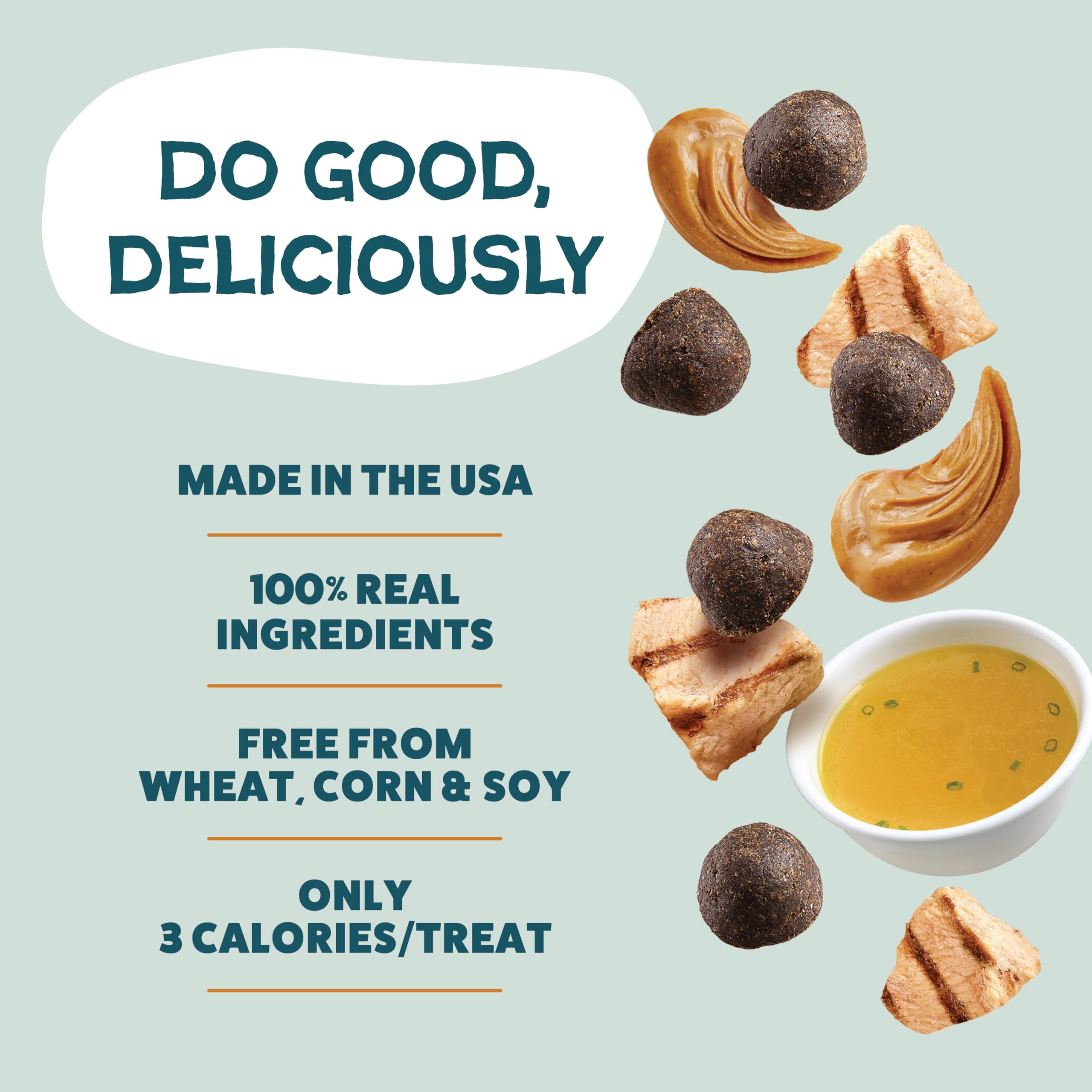 Shameless Pets Dog Training Treats, Bone Broth Bits- Natural & Healthy Puppy Treats - Soft Training Treats with Naturally Occurr