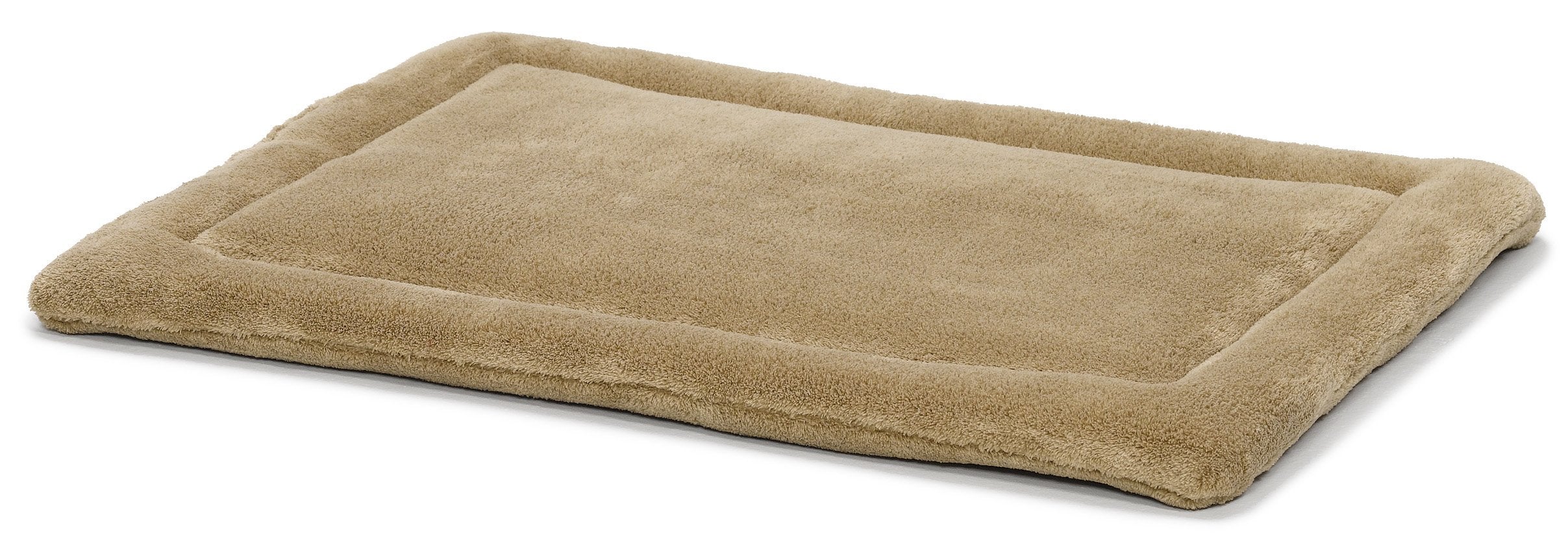 Midwest Homes For Pets Deluxe Micro Terry Pet Bed, Dog Bed & Crate Mat, Taupe, 42-Inch