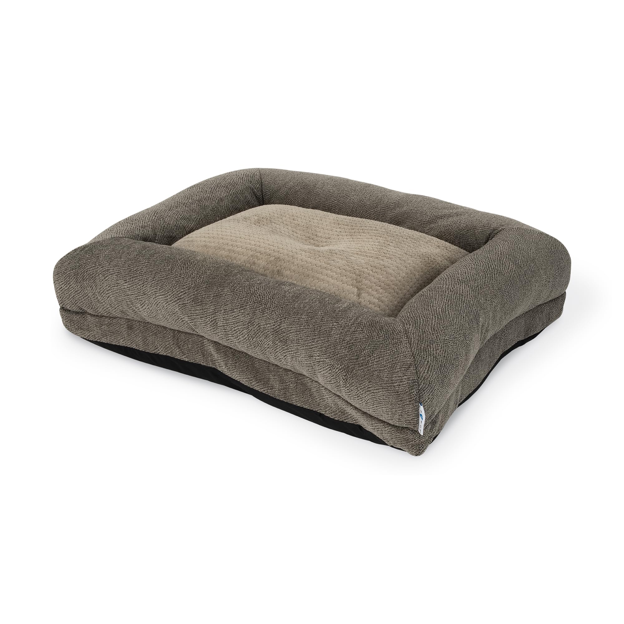 Petmate La-Z-Boy Rosie Lounger Large Dog Bed Taupe 36x28 Inches for Dogs up to 50lbs with Durable Removable Washable Cover