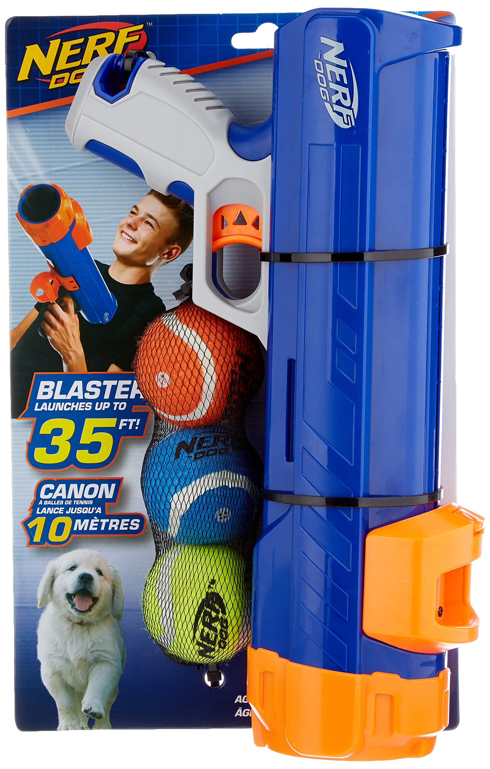Nerf Dog Tennis Ball Blaster for Small Dogs and Puppies
