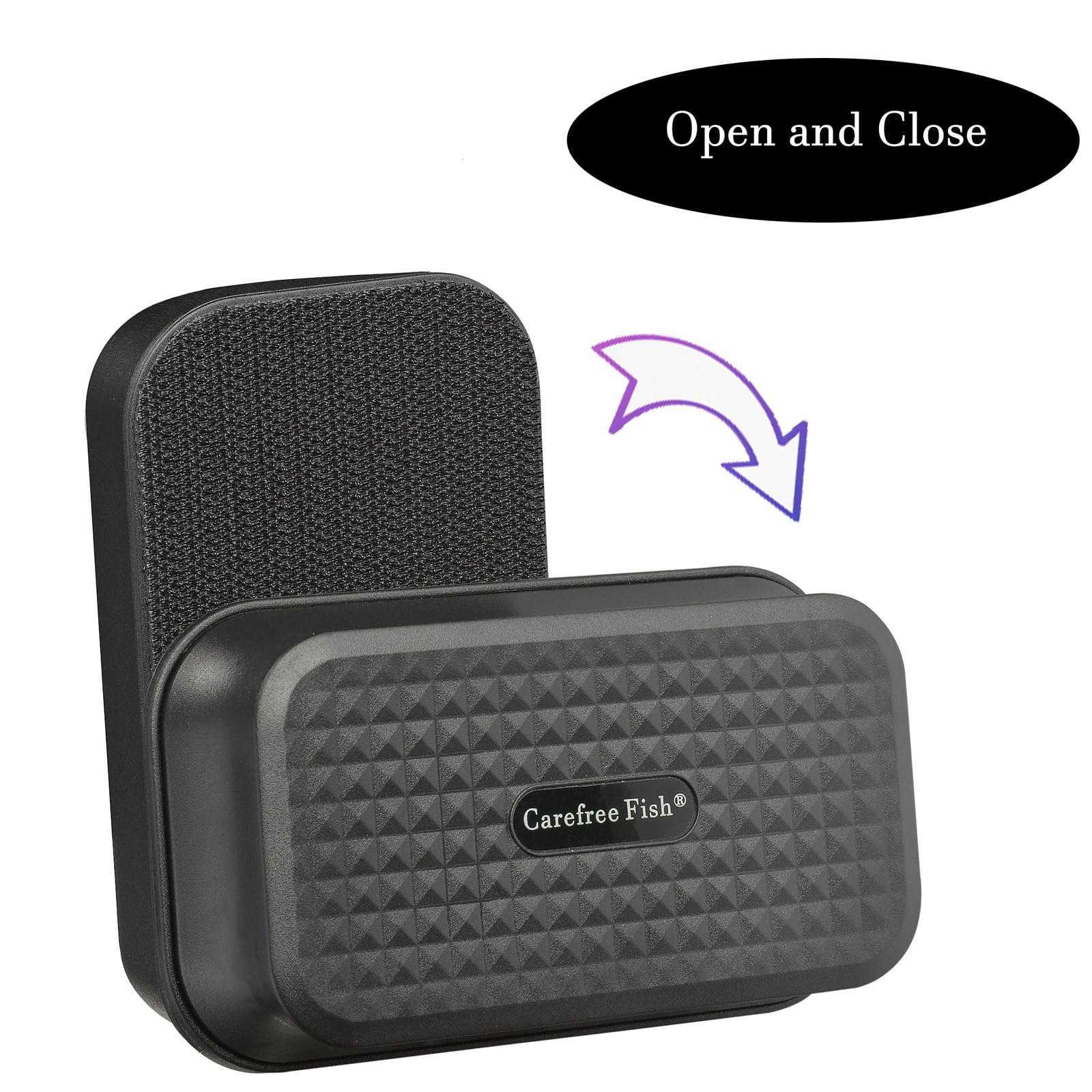 Carefree Fish Aquarium Small Magnetic Cleaner Plus for Acrylic and Glass Fish Tank Magnet Brush Algae Scrapers (Magnetic Reinfor