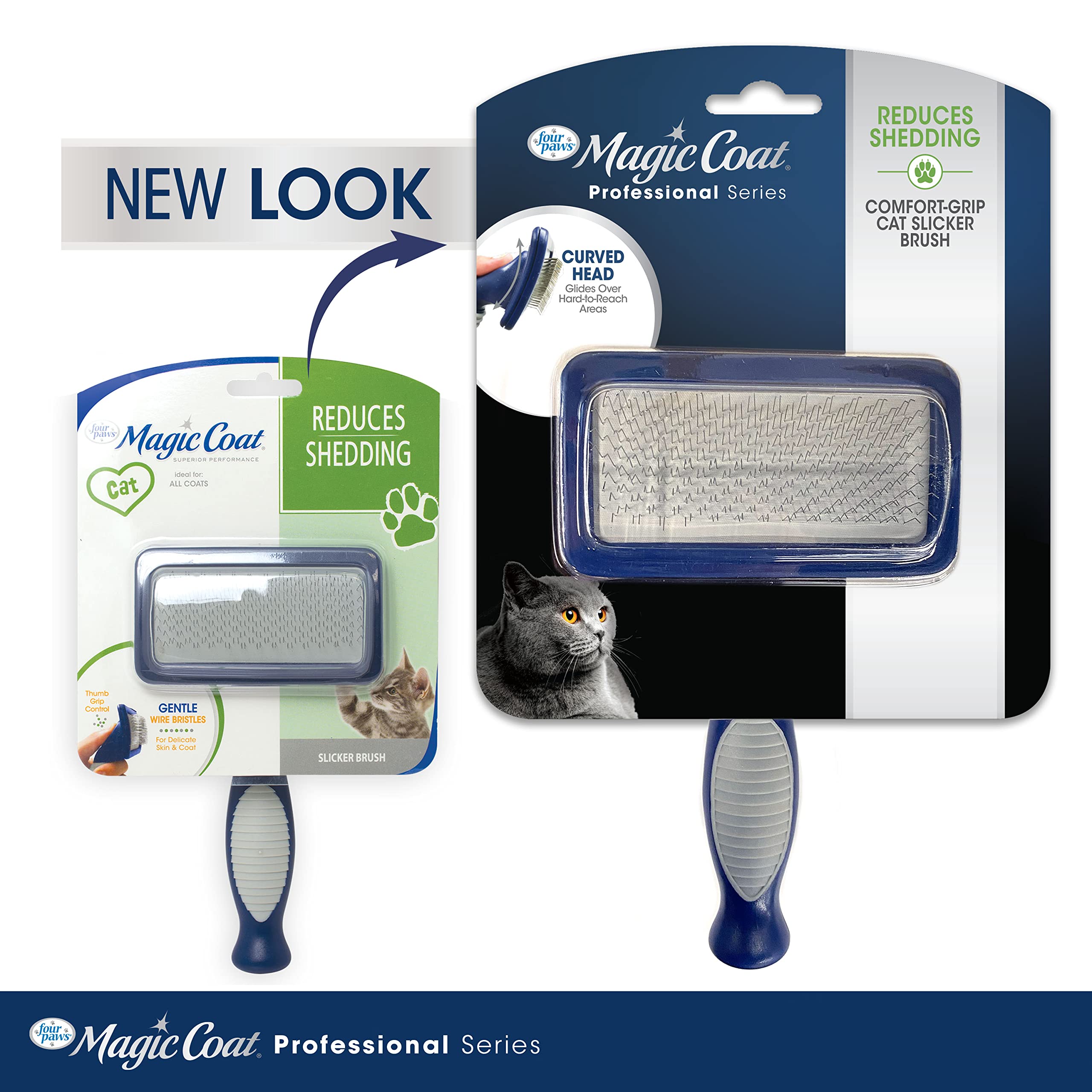 Four Paws Magic Coat Professional Series Grooming Essentials - Trimmers, Nail Clippers, And Brushes For Pets