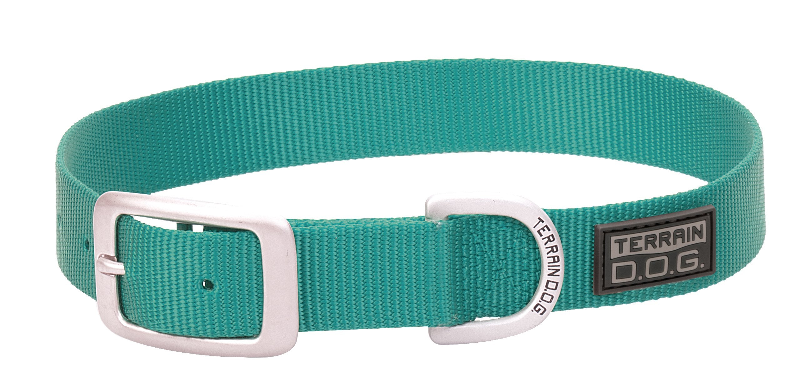 Terrain D.O.G. Nylon Single-Ply Dog Collar, Mint, 1' X 23'