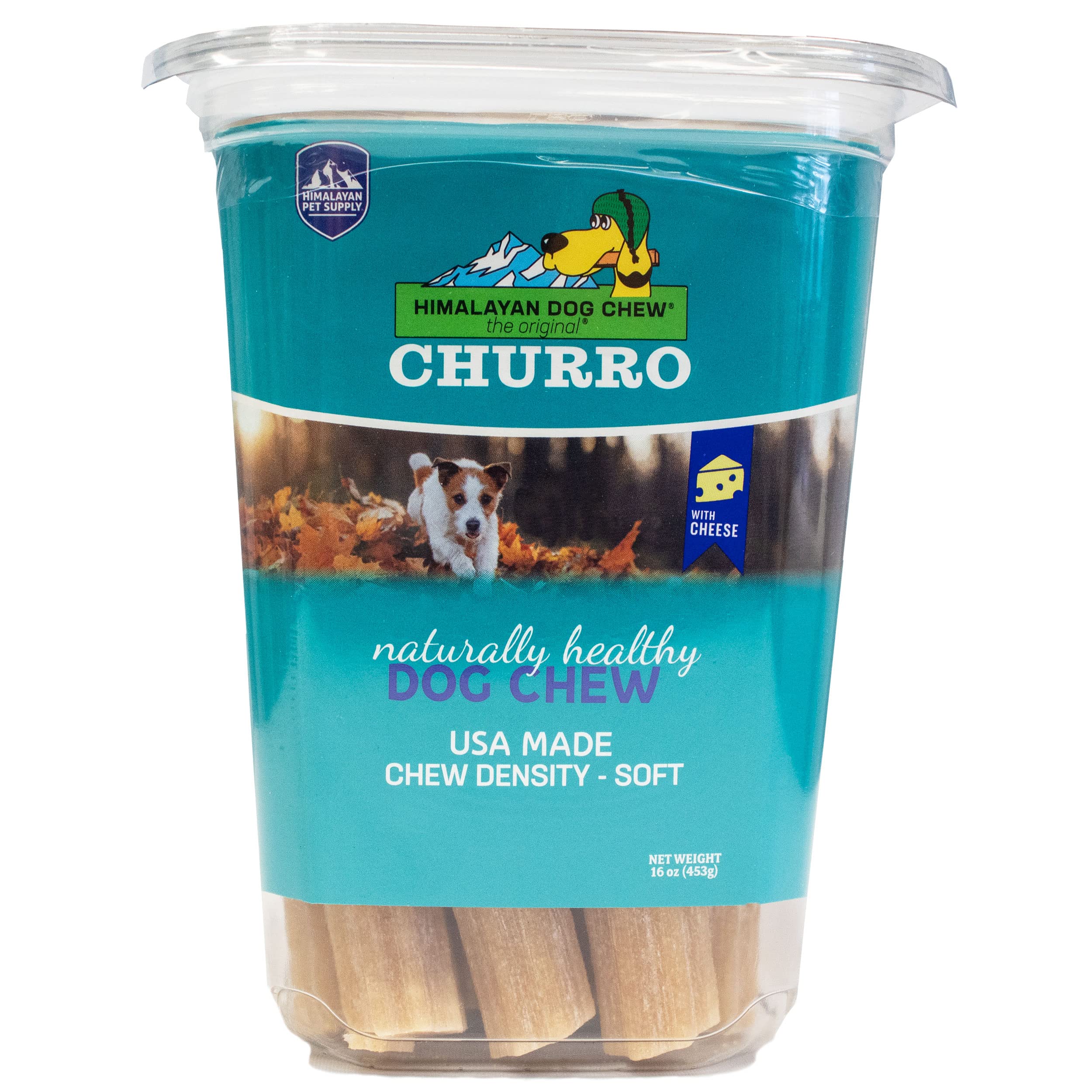Himalayan Pet Supply Churro Himalayan Cheese Treats | Cheese Churro | Lactose Free - Gluten Free - Grain Free | USA Made | for A