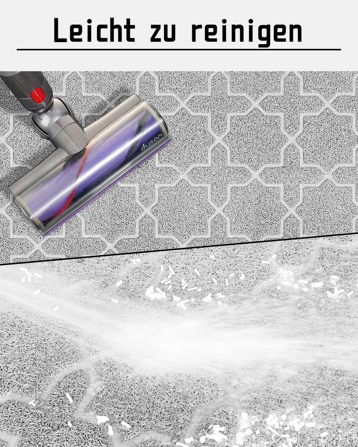 Yimobra Cat Litter Mat, Soft Premium Pvc Pad For Cat Litter Box Mats, Non Slip Durable Litter Trapping Rug, Phthalate Free, Urin