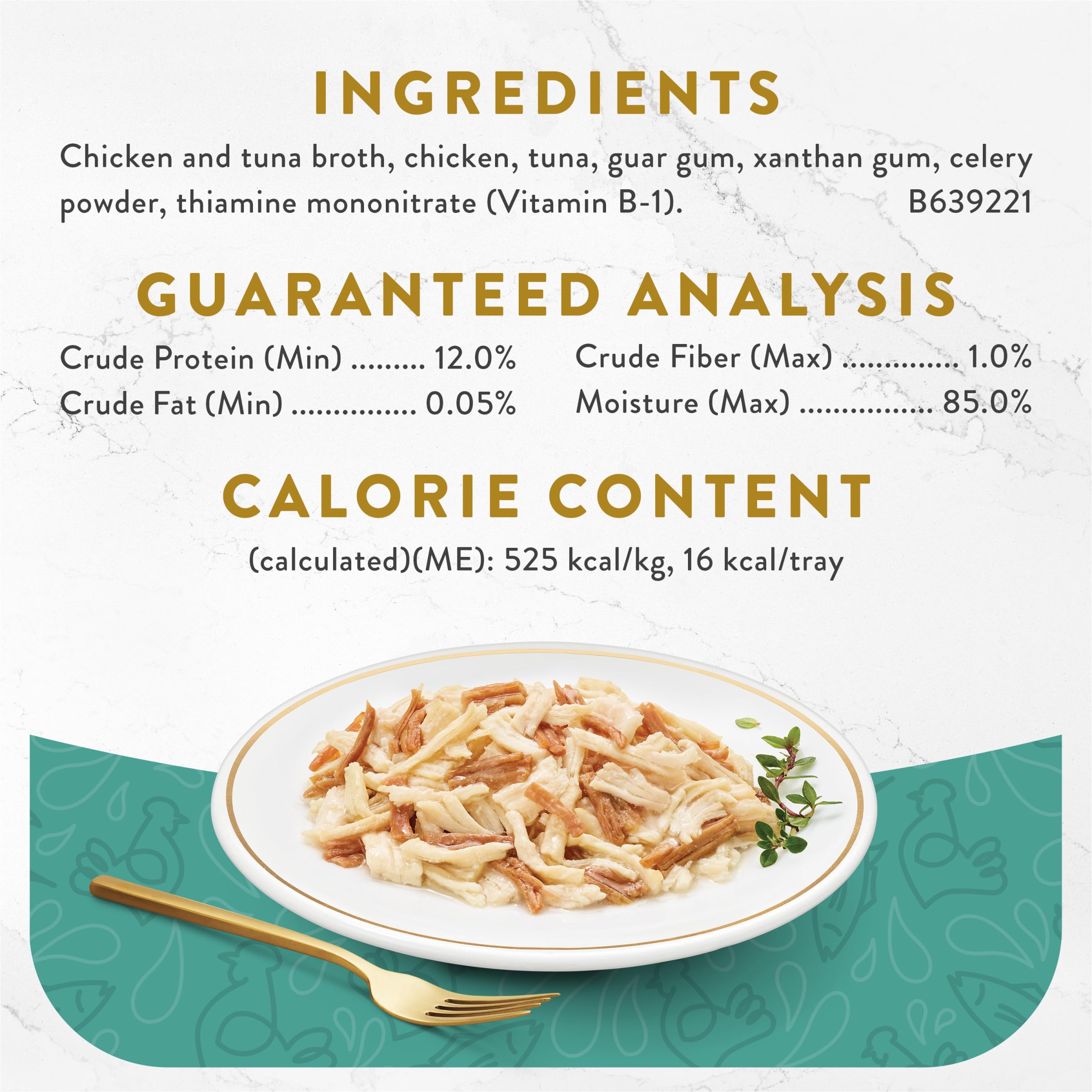 Purina Fancy Feast Appetizers Lickable Grain Free Wet Cat Food Topper White Meat Chicken and Flaked Tuna Appetizer - (Pack of 10