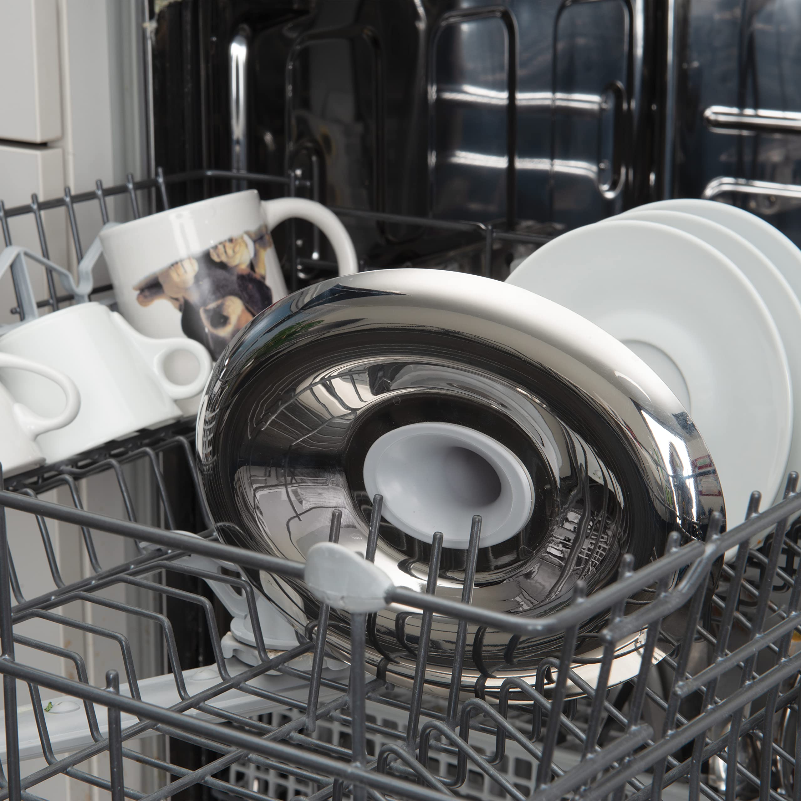 Zeus Cascade Dog Drinking Fountain With Stainless Steel Top