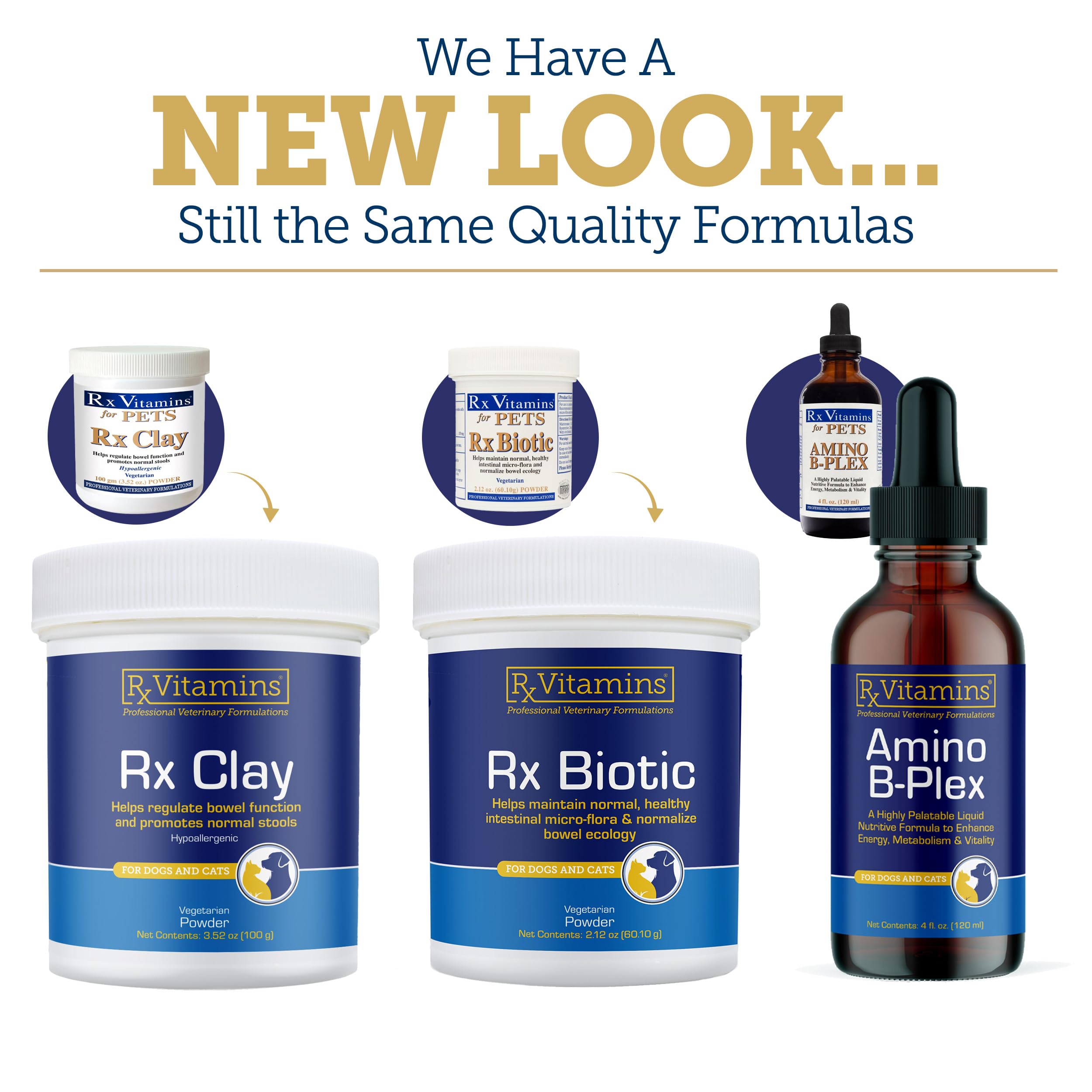Rx Vitamins Liquid Immuno Dog and Cat Immune Support - L-Lysine for Cats - Reishi Mushroom Supplement for Dogs - Feline & Canine