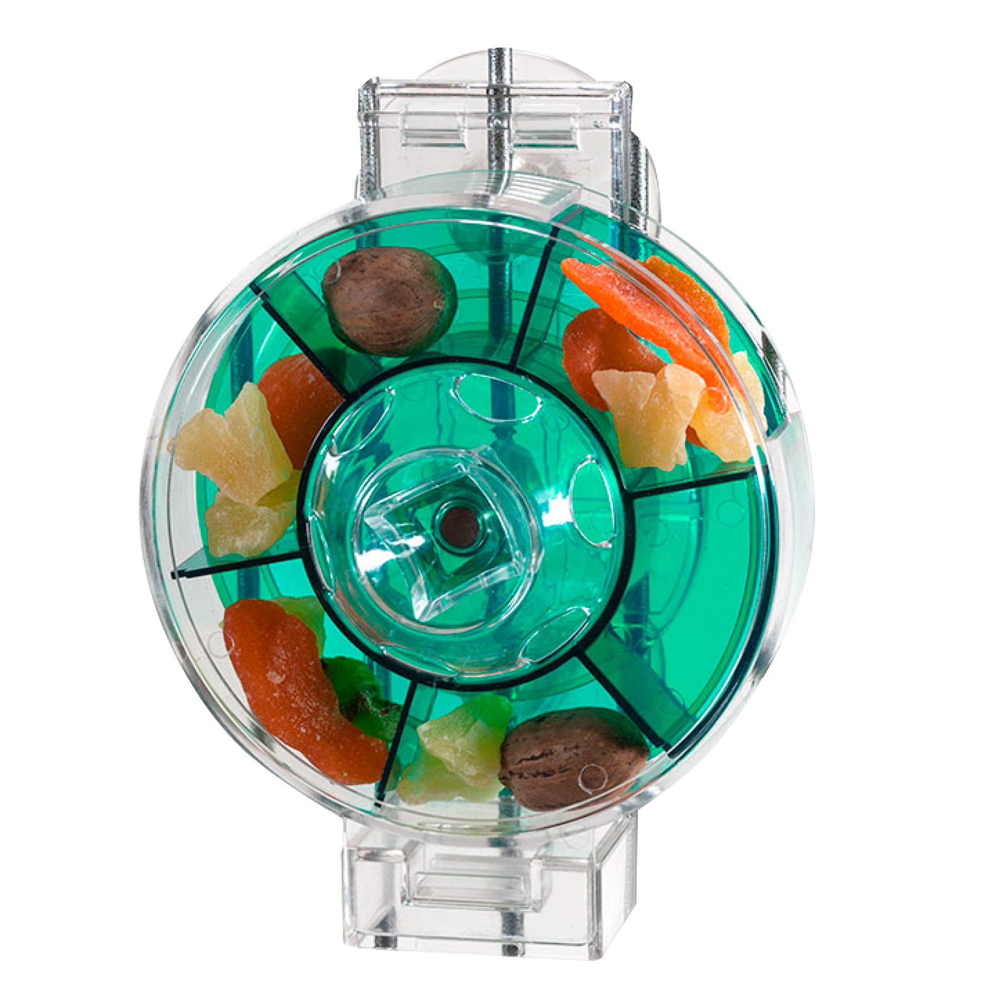 Featherland Paradise | Creative Foraging Systems Bird Cage Feeder (Gen II) - Extra Large| Intermediate Level Foraging Wheel | In