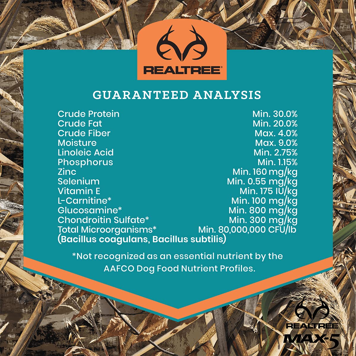 Victor Super Premium Dog Food - Realtree MAX-5 PRO Dry Dog Food - 30% Protein, Gluten Free for Active Adult Dogs, 40lb