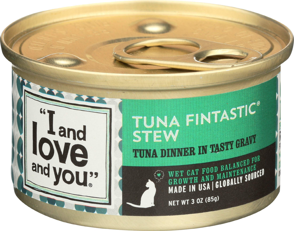 Cat Food Tuna Stew Can