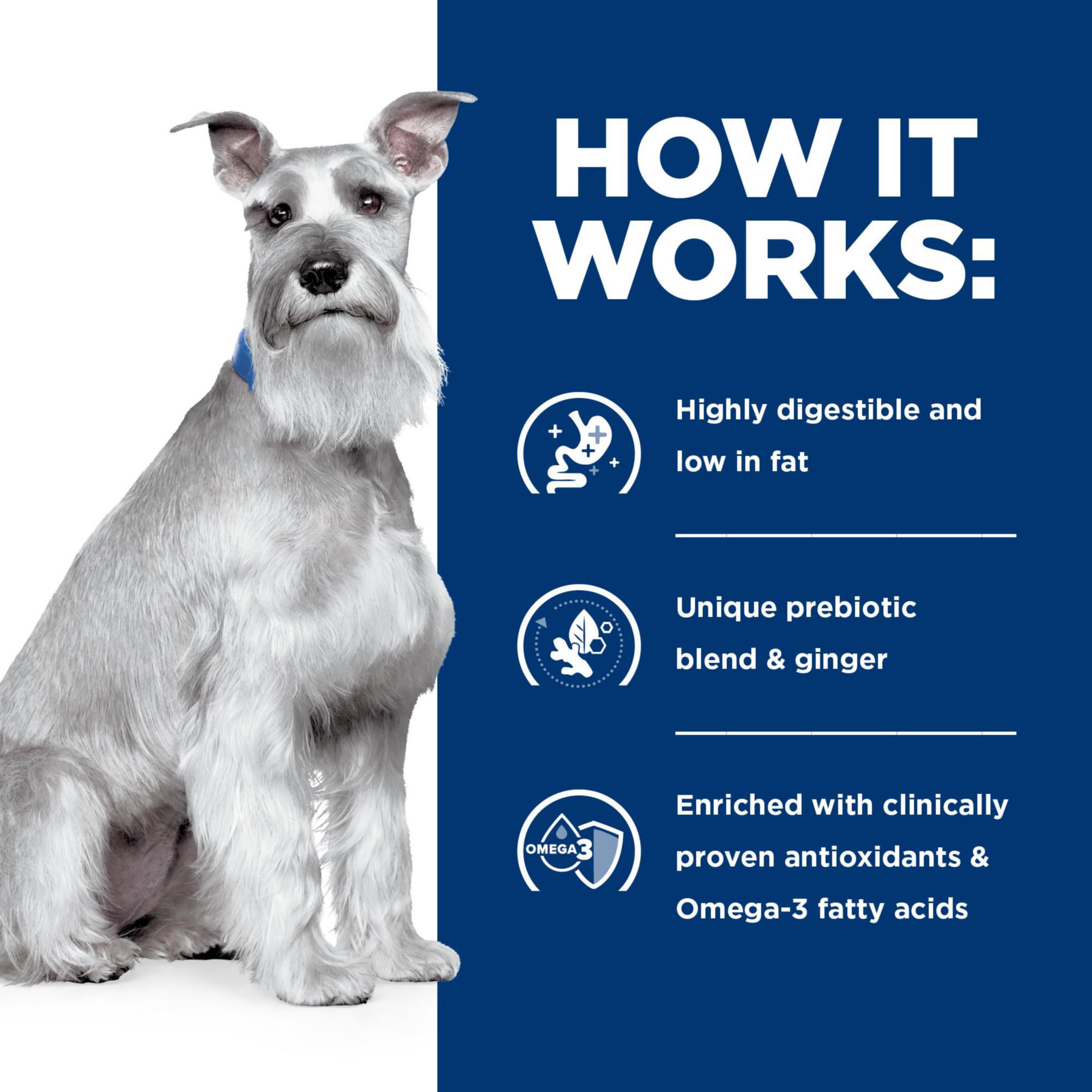 Hills Prescription Diet i/d Low Fat Digestive Care Chicken Flavor Dry Dog Food, Veterinary Diet, 8.5 lb. Bag