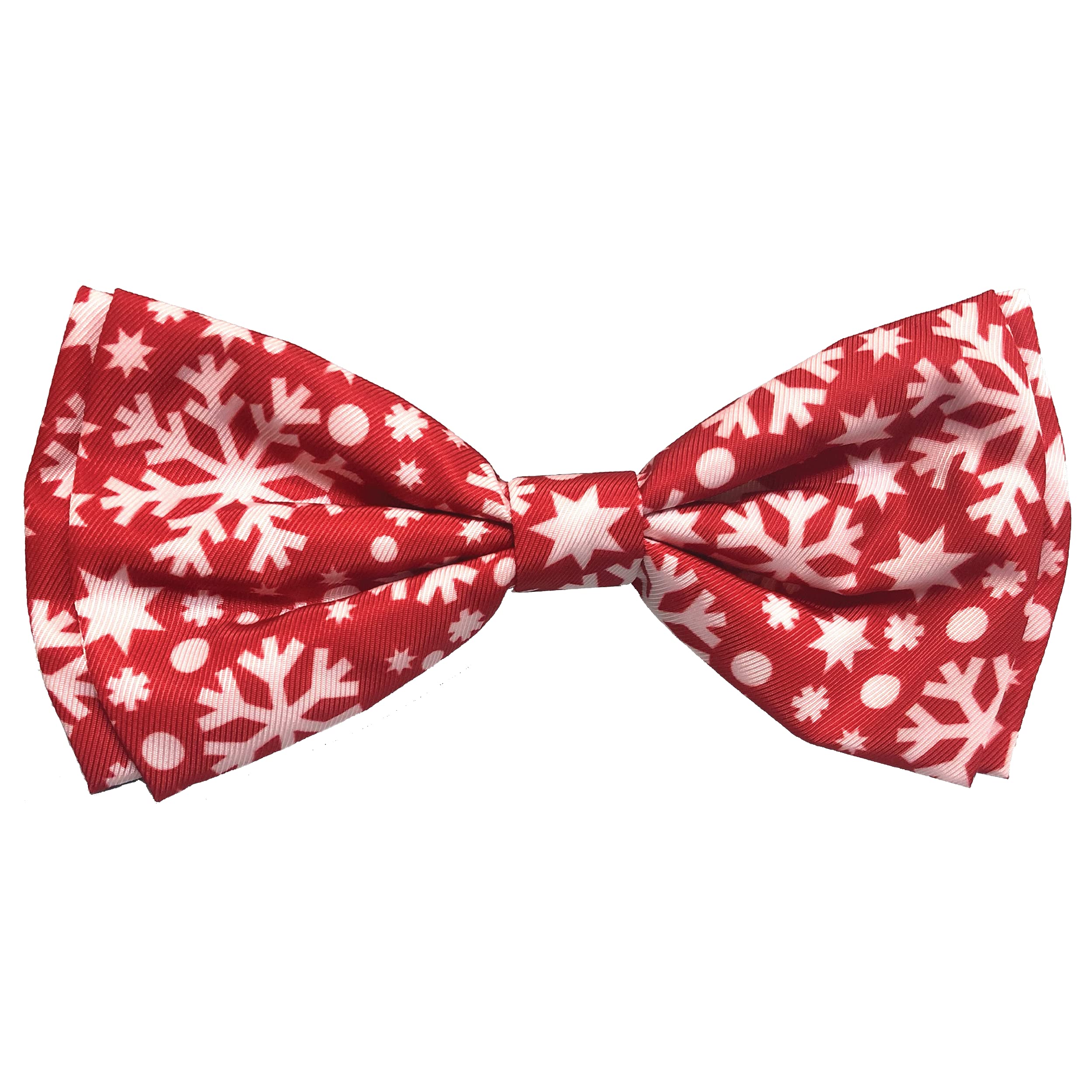Huxley & Kent Extra-Large Snowflake Christmas Bow Tie For Dogs & Cats - Comfortable & Durable
