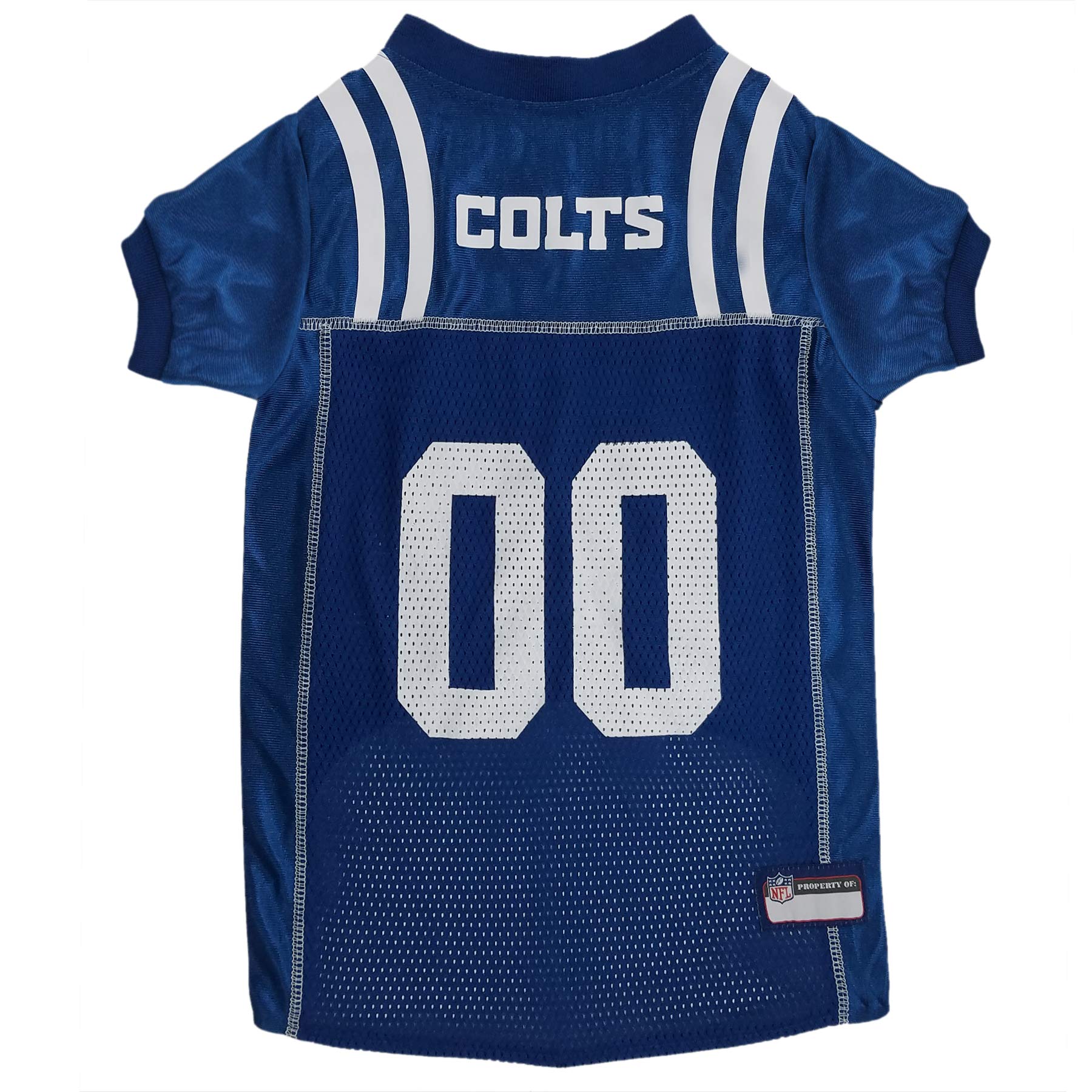 Nfl Indianapolis Colts Dog Jersey, Size: Large. Best Football Jersey Costume For Dogs & Cats. Licensed Jersey Shirt