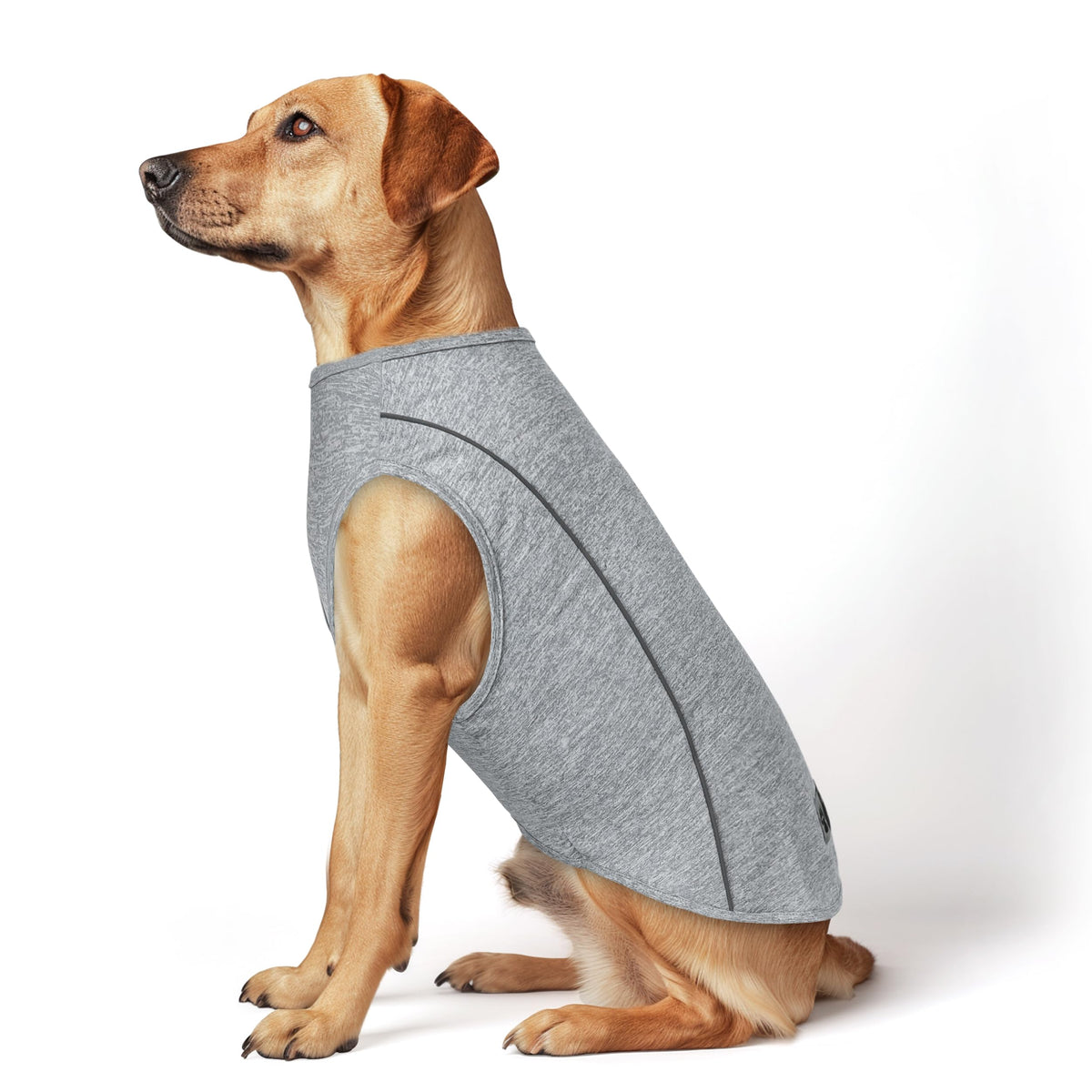 Kyeese Dogs Shirts Quick Dry Reflective Lightweight Soft Dog T-Shirt Stretchy Tank Top Breathable Sleeveless Vest Dog Tee Shirts