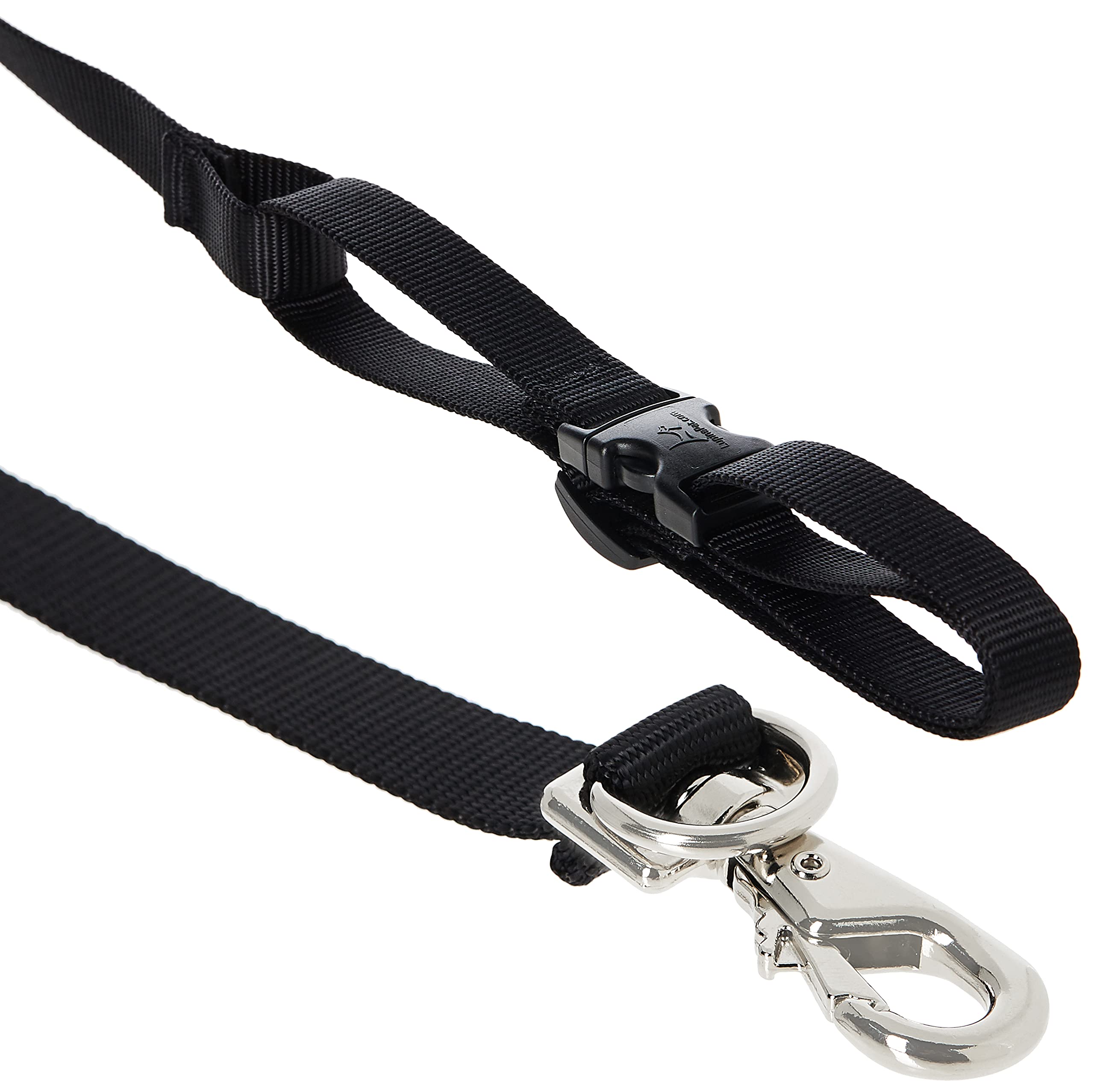 Lupinepet Basics 3/4' Black 16-26' No Pull Harness For Small-Medium Dogs