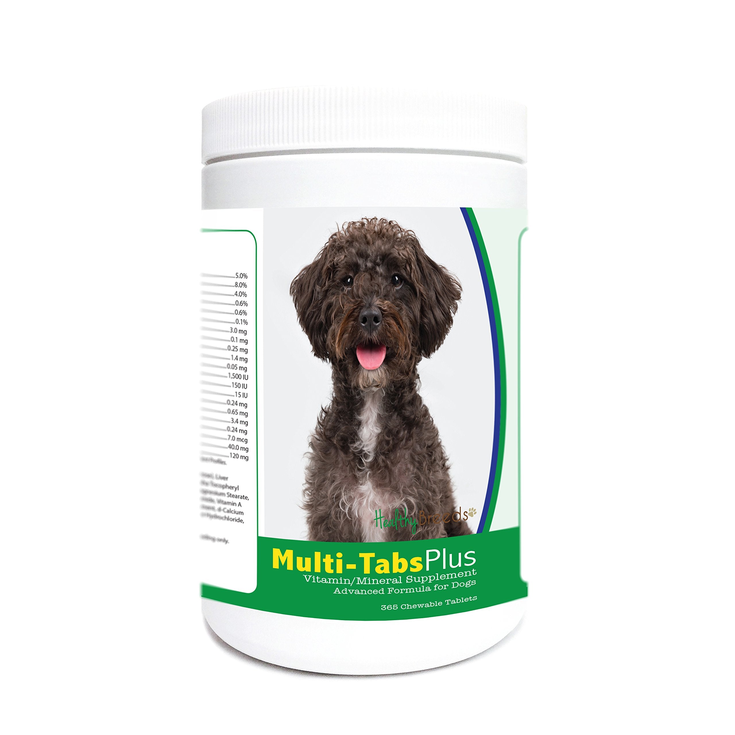 Healthy Breeds Schnoodle Multi-Tabs Plus Chewable Tablets 365 Count